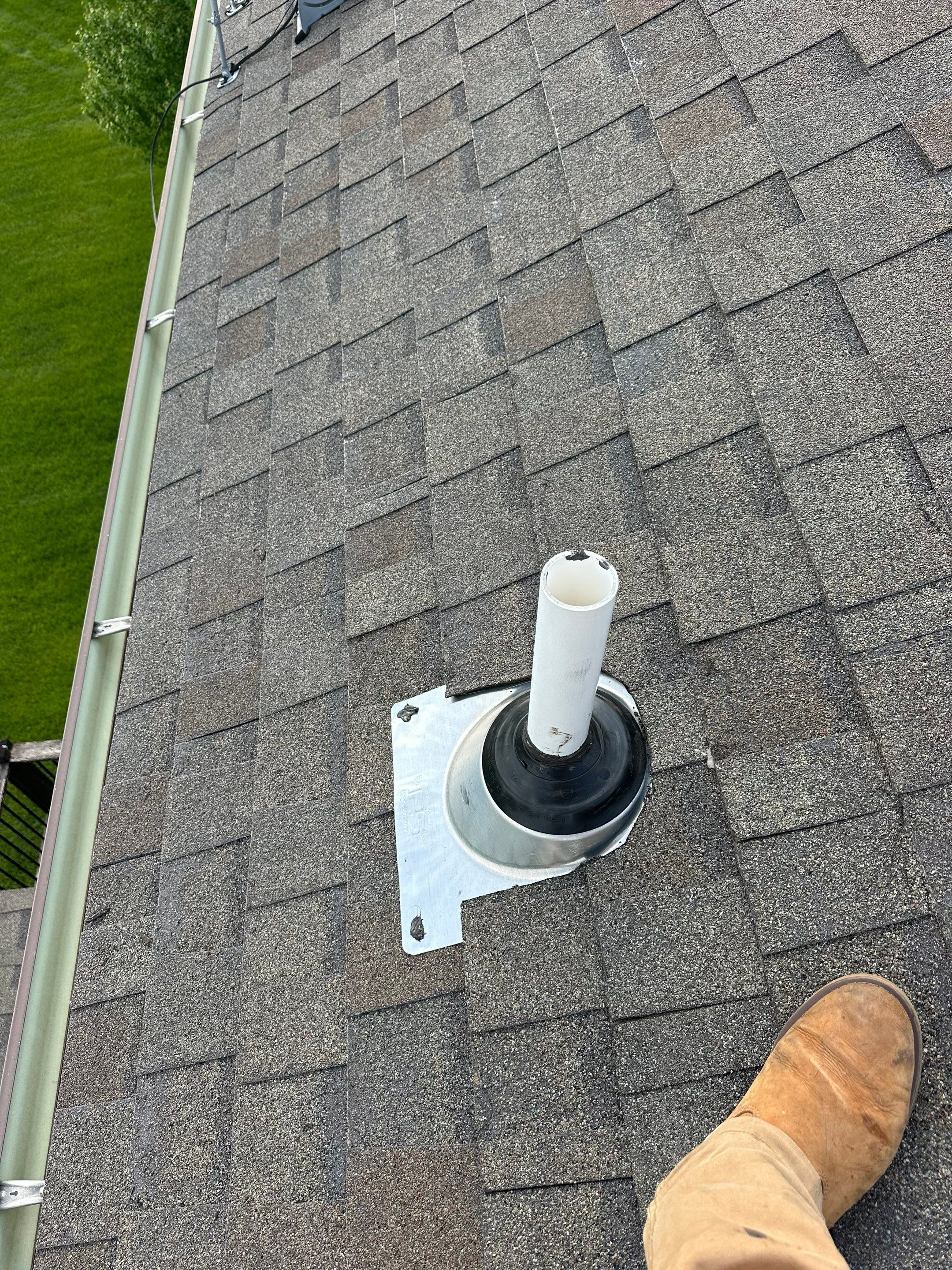 Asphalt Shingle Roof Replacement and Pipe Boot Installation in Kearney by Liberty Roofing