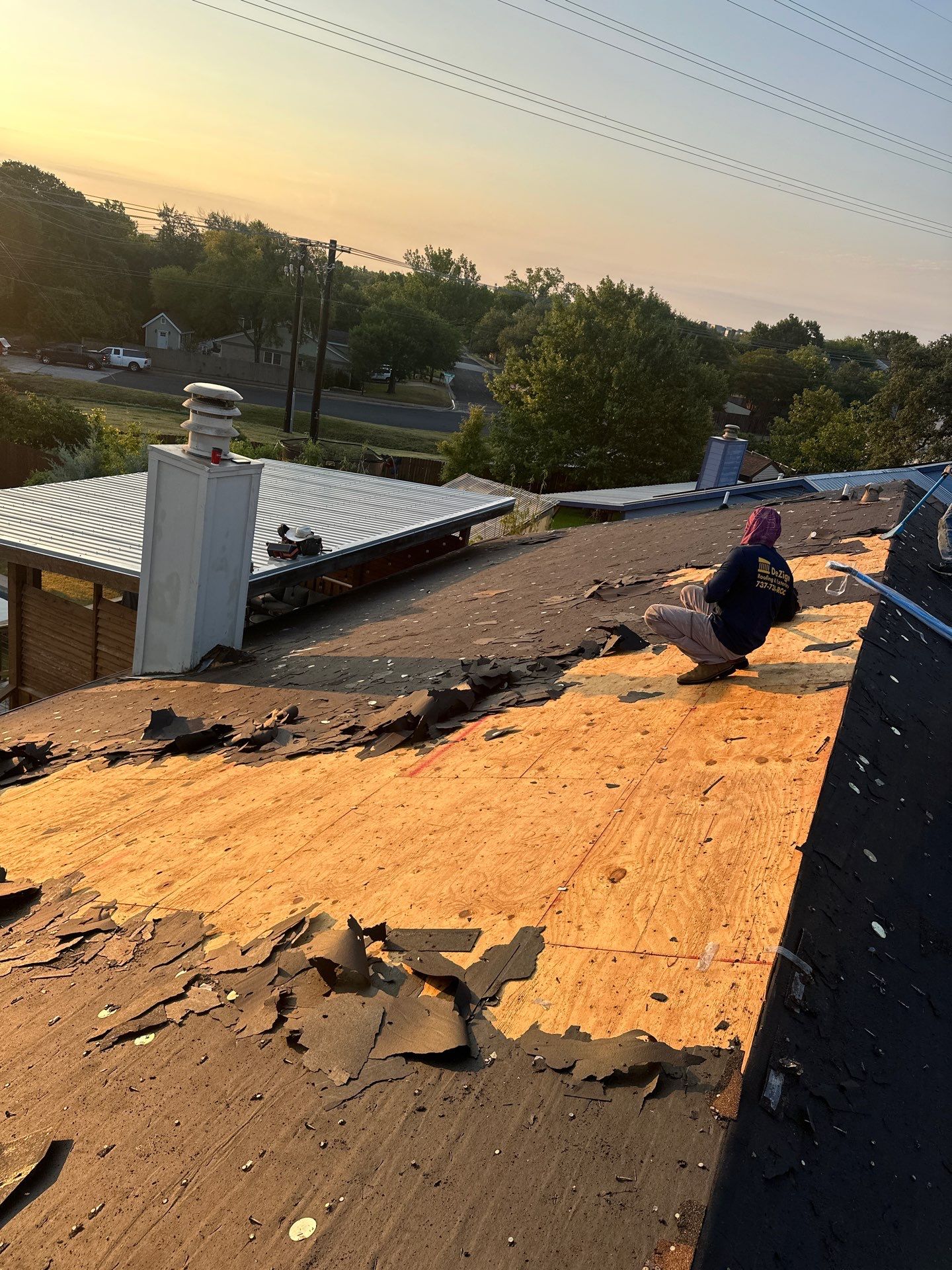 Residential Roofing Installation Owens Corning Tru Definition Onyx Black by DeZign Roofing & Exteriors