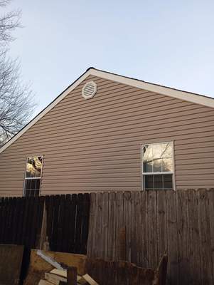 Fire-Damage Exterior Restoration – Siding, WRB, Insulation & Windows - Fairview Heights, IL by Legendary Services Company LLC.