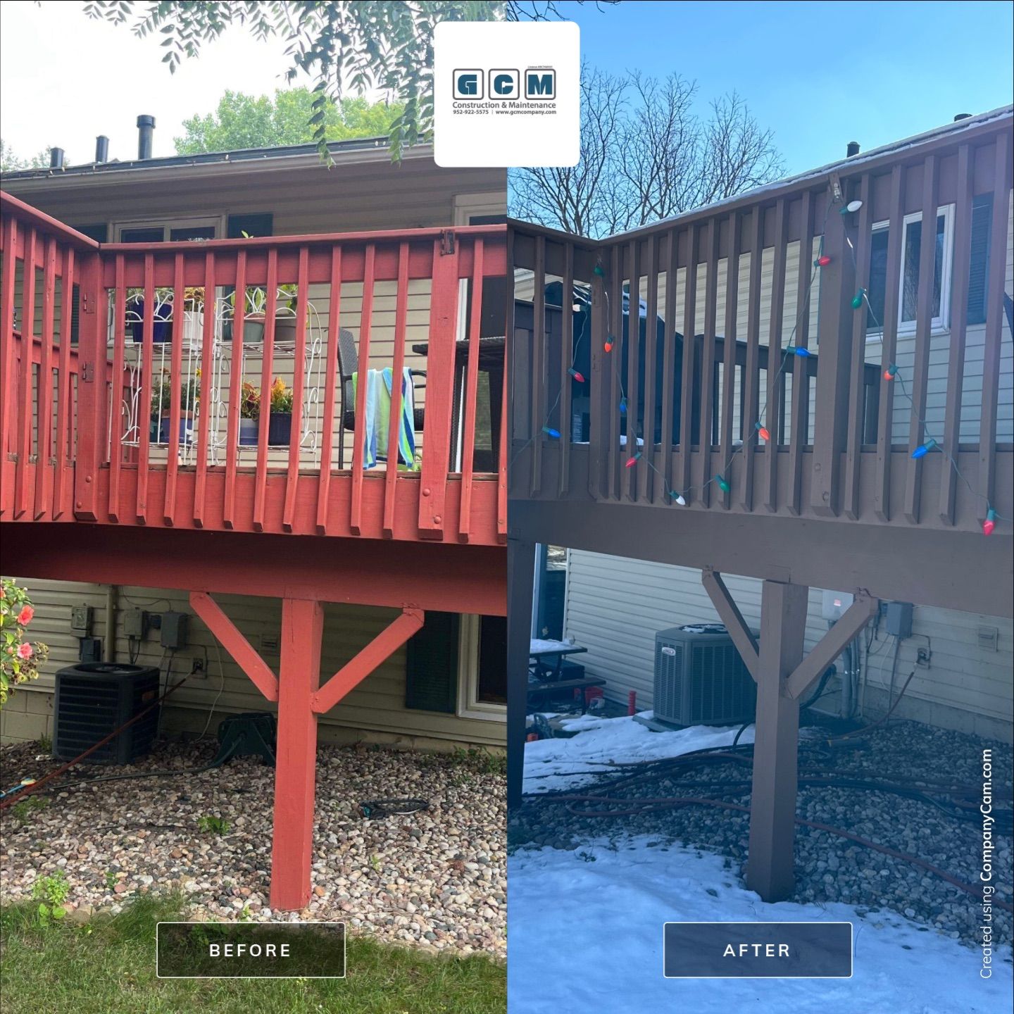 Repaint Deck - Minnetonka, MN by Gassen Construction and Maintenance