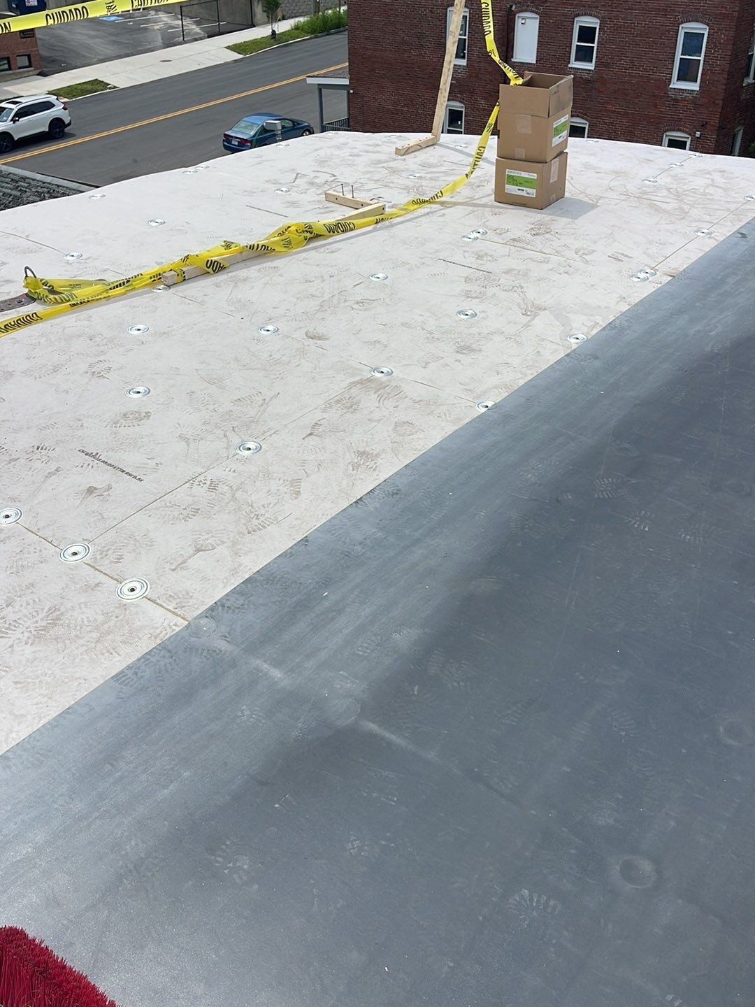Residential Roofing Installation using EPDM/Rubber by Sensible Home Solutions