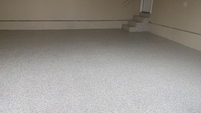 Bob H. gets a new garage floor!