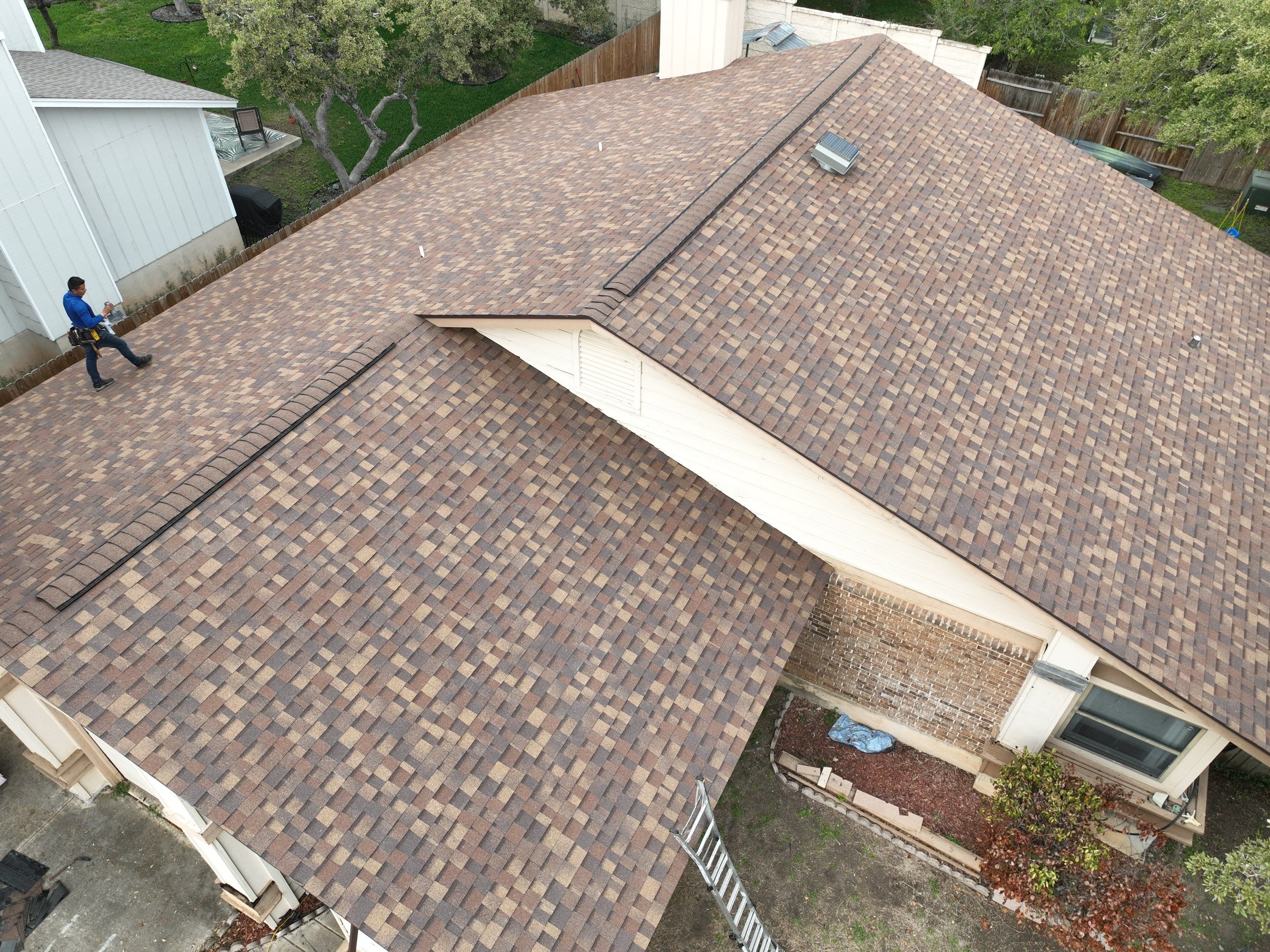Residential Roof Replacement using Owens Corning Duration Designer 30 Year Laminate Shingle  by Premier Roofing and Contracting