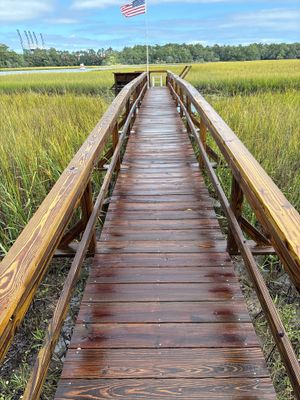 Wood Dock using Wood Sealant