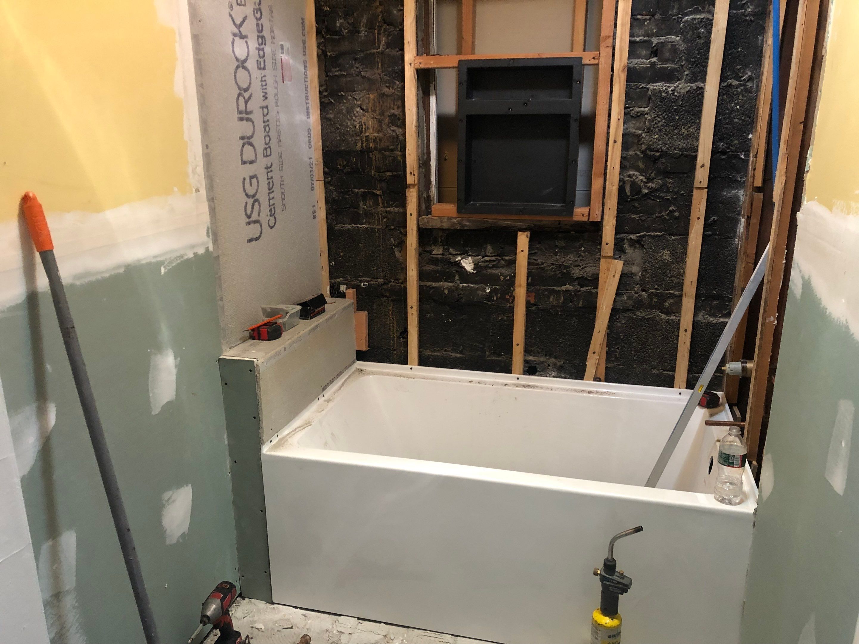 Bathroom Remodel using Tile by Home Concepts Construction