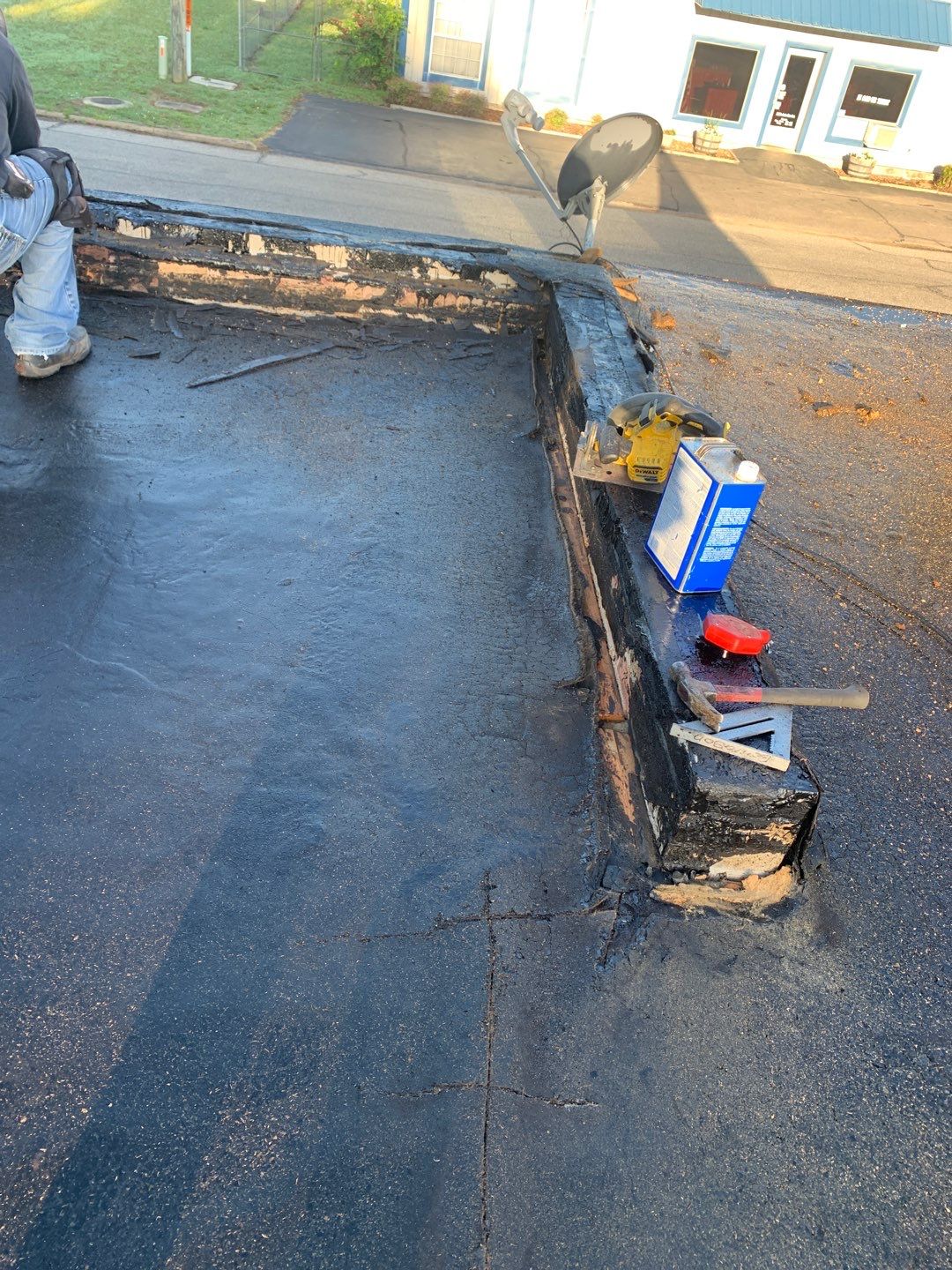 Store Building in Hope by Hostetler Roofing