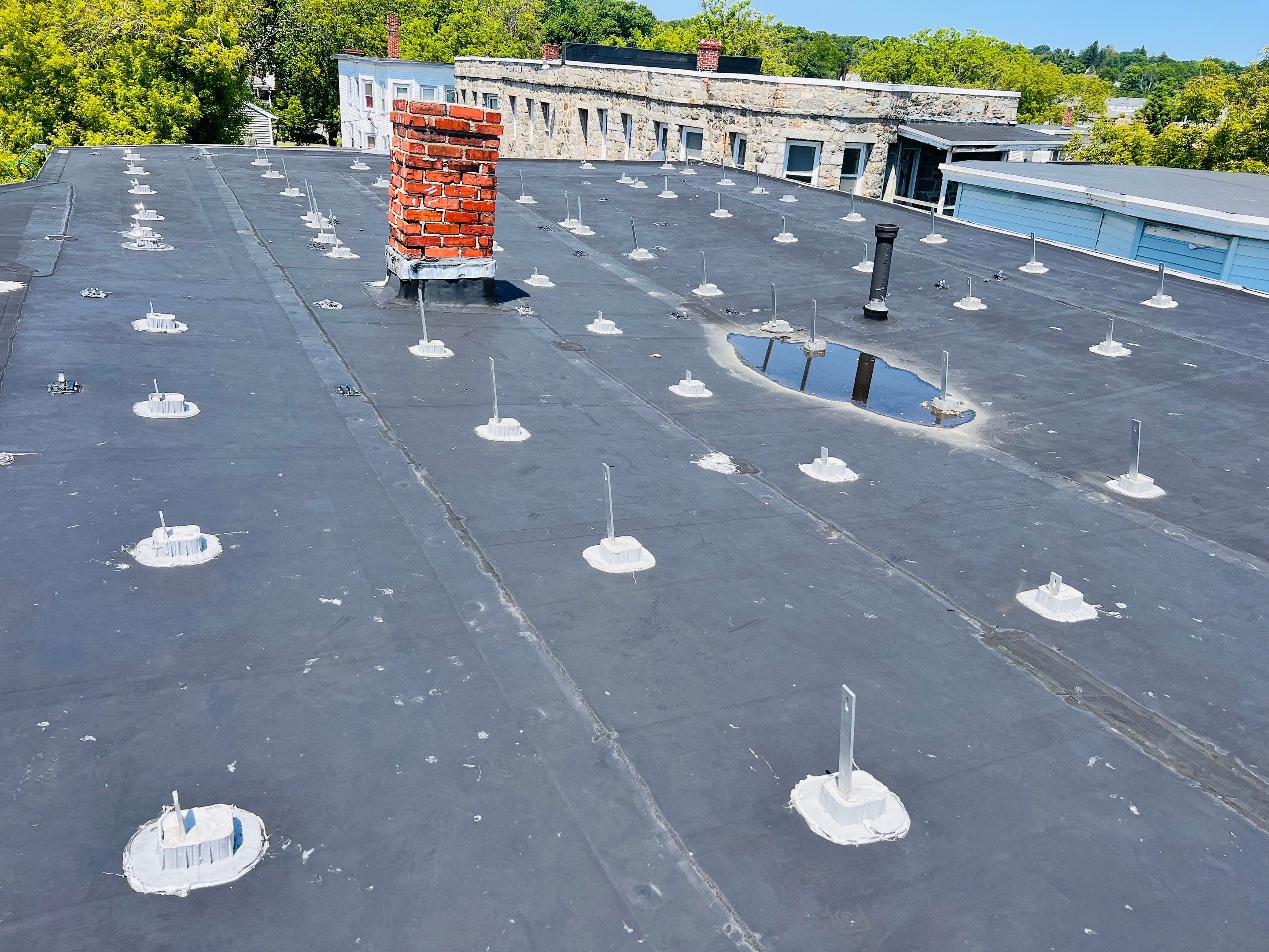 Residential Roofing Installation using EPDM/Rubber by Sensible Home Solutions