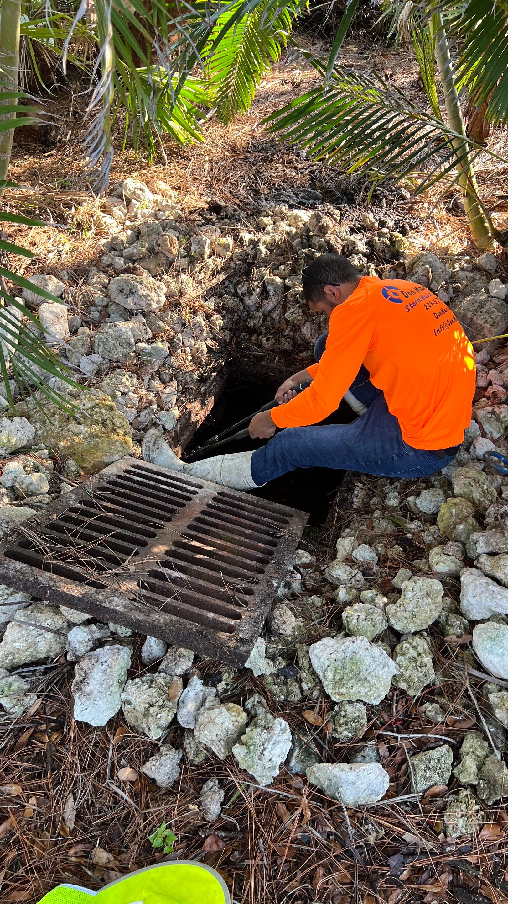 Neighborhood Catch Basin Cleaning by APS Power & Water