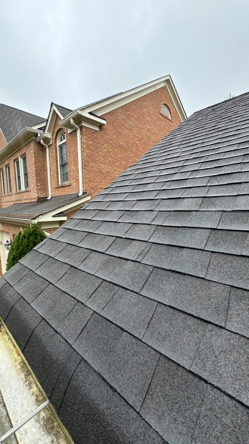 Alexandria: Residential Roof Replacement with CertainTeed Landmark Pro Designer Shingles in Max Def Moire Black by RM Banning, Inc.