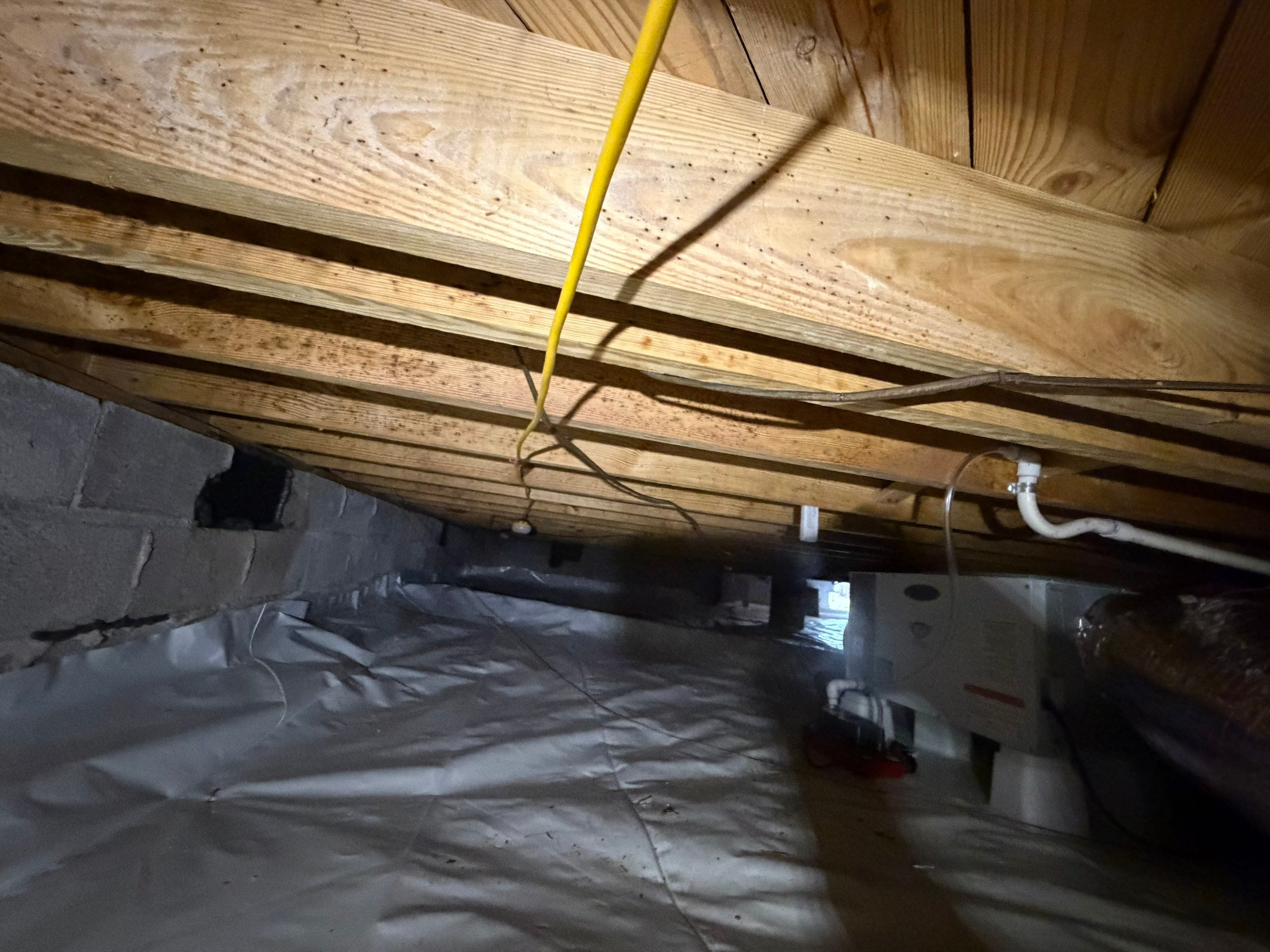Project in Norfolk by Patriot Crawl Space Repairs