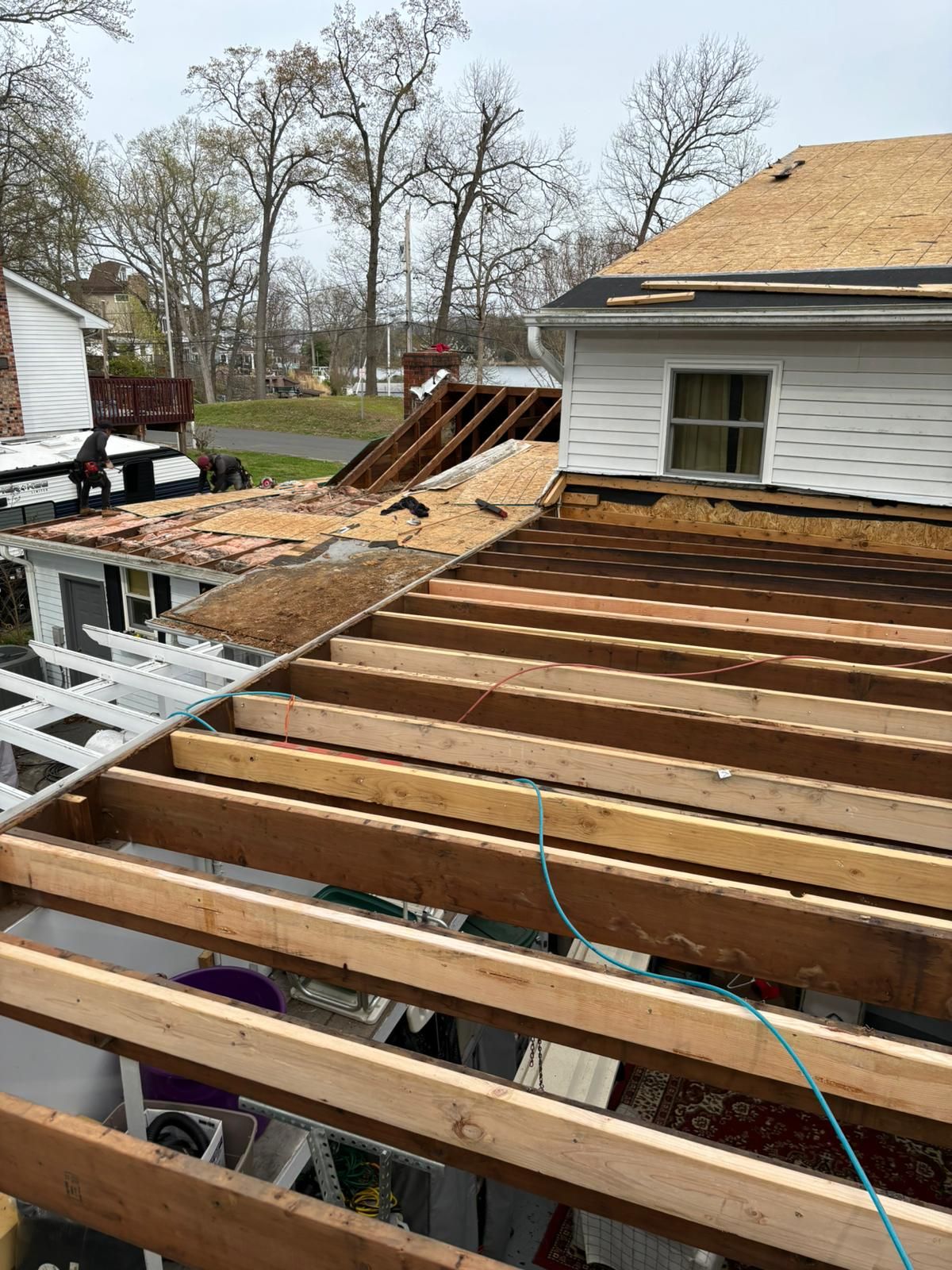 Roof Installation using GAF Timberline HDZ by ExteriorPros