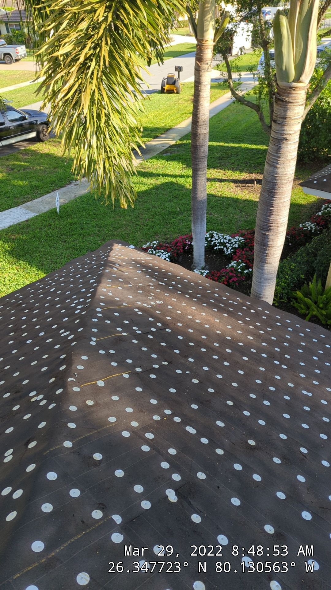 Residential Roofing Installation using 1" Nail strip metal roof by BLUES BROTHERS ROOFING