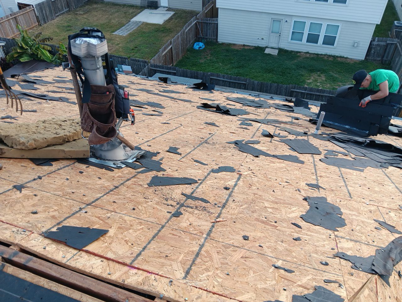 Residential Roofing Repair using Owen's Corning Duration (Lifetime) Shingles by Roof Repair Company