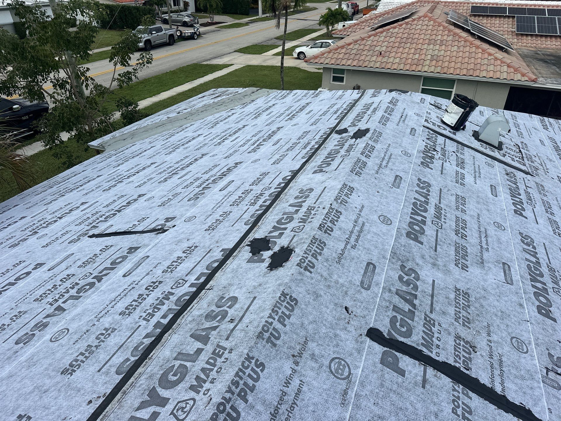 Residential Roofing Installation using Westlake Roofing Tile by BLUES BROTHERS ROOFING