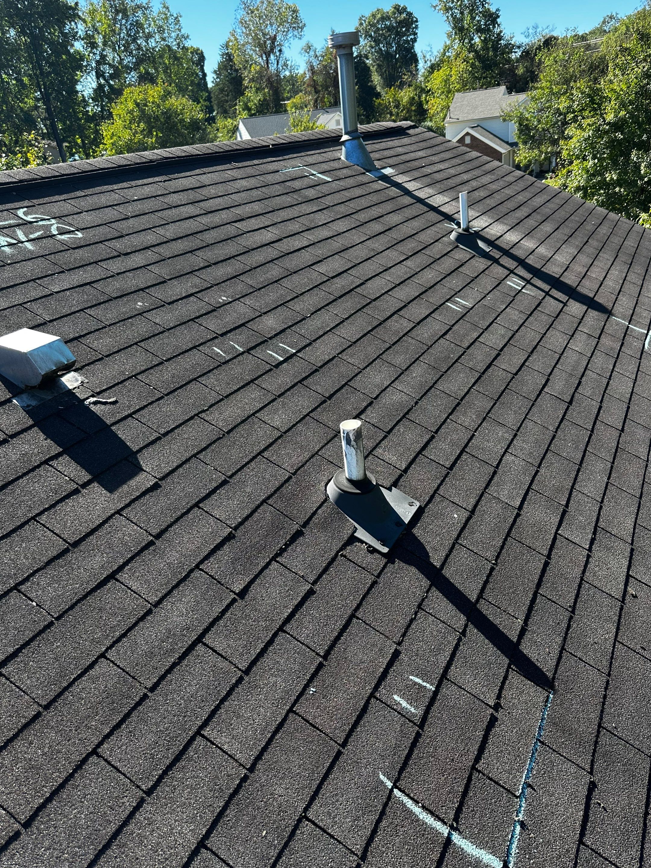 Roof replacement by hail damage by Just Brilliant Restoration JBR