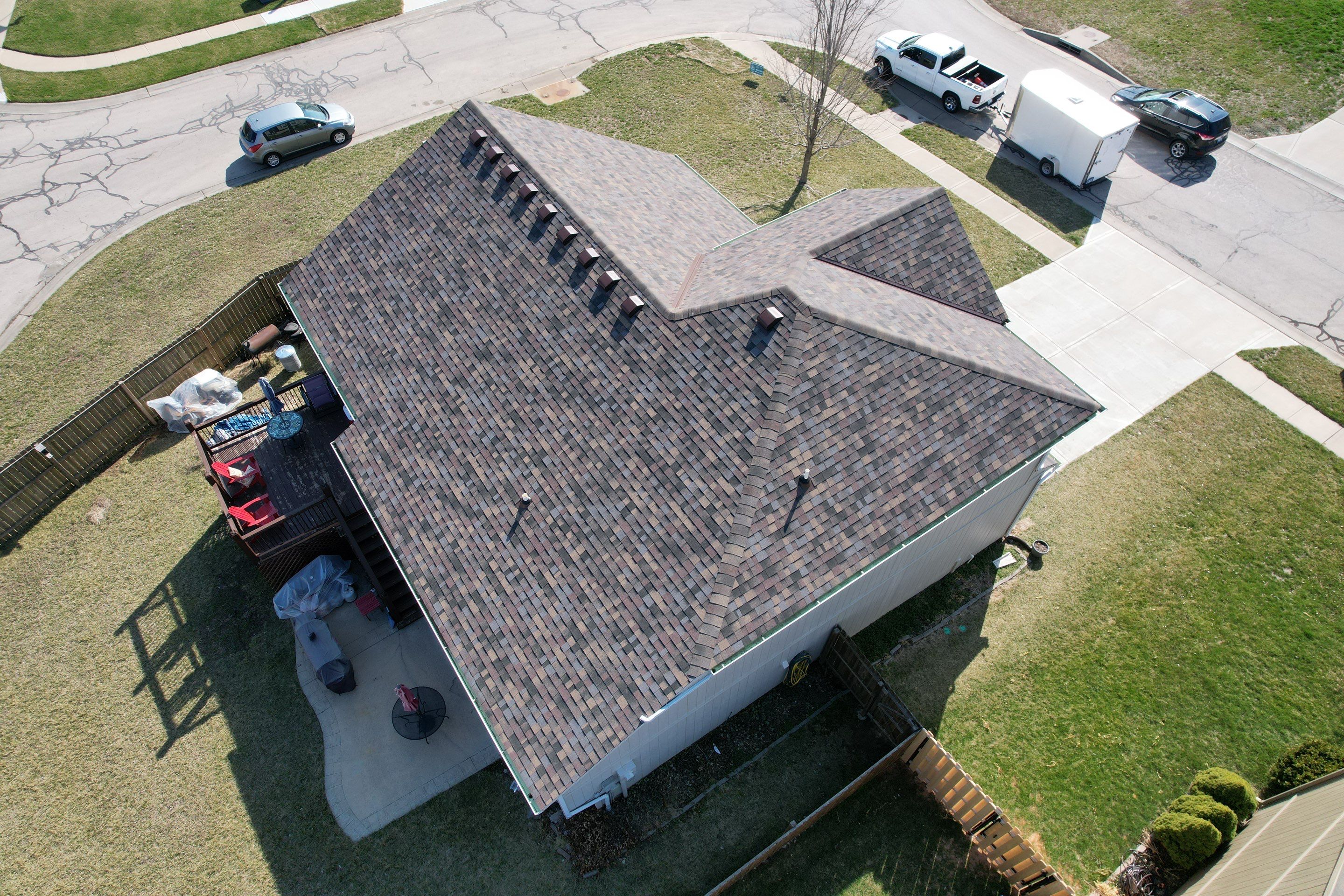 Project in Edwardsville by HT Roofing & Construction, INC