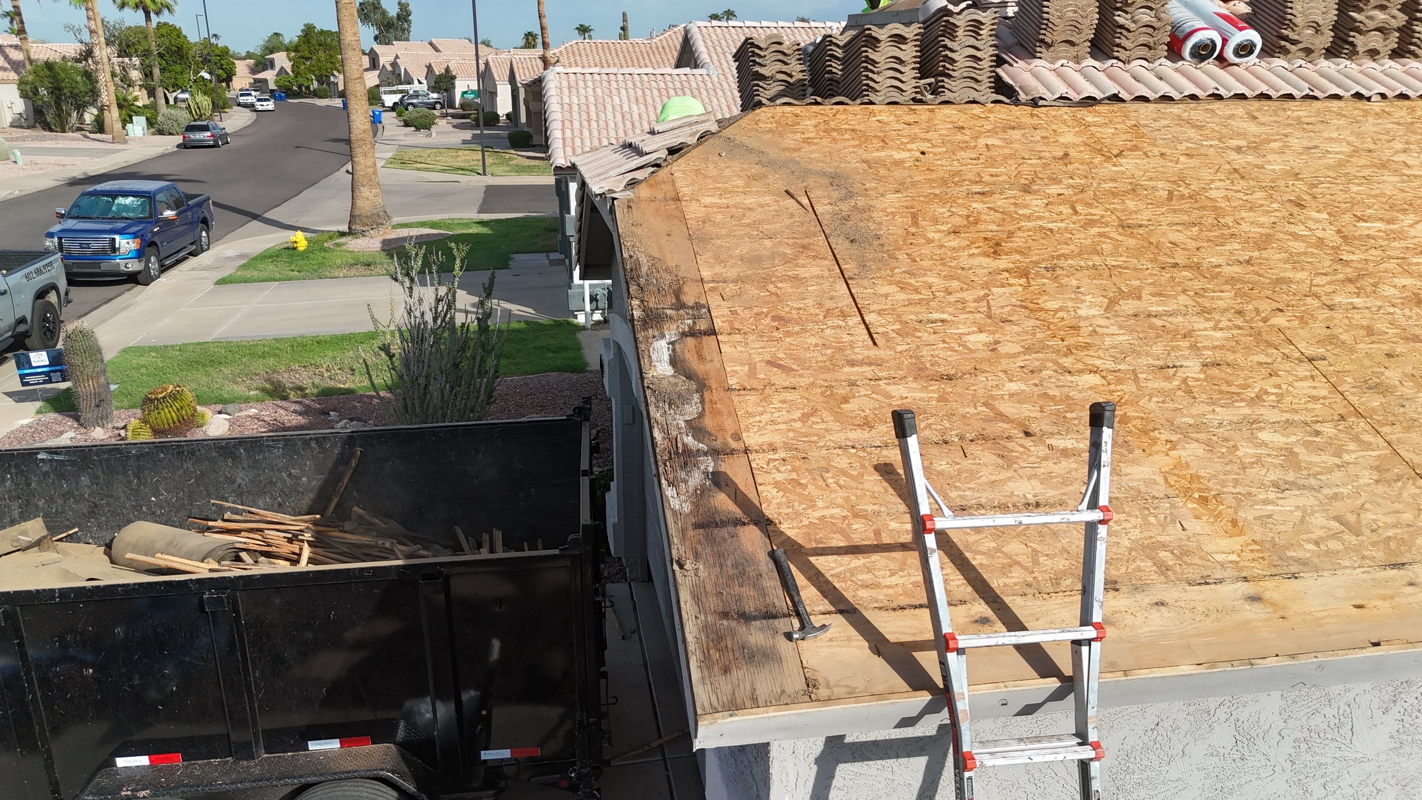 Project in Mesa, AZ by Saint Roofing