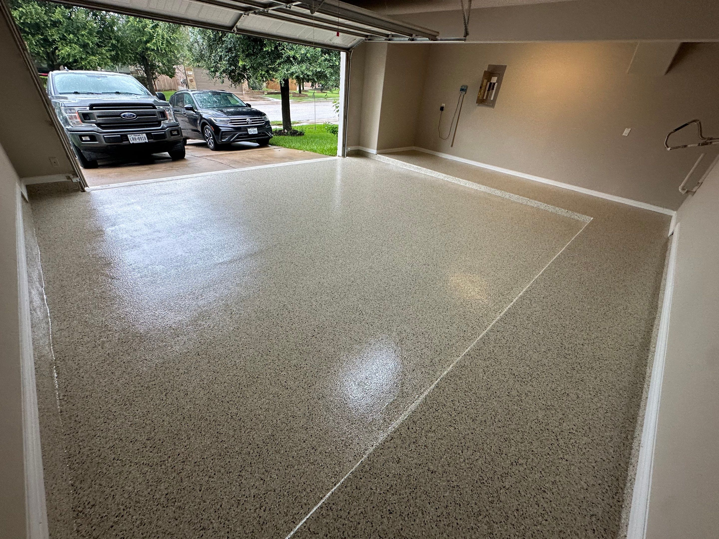 Garage FX Flooring Project in Round Rock by GarageExperts of Greater Austin