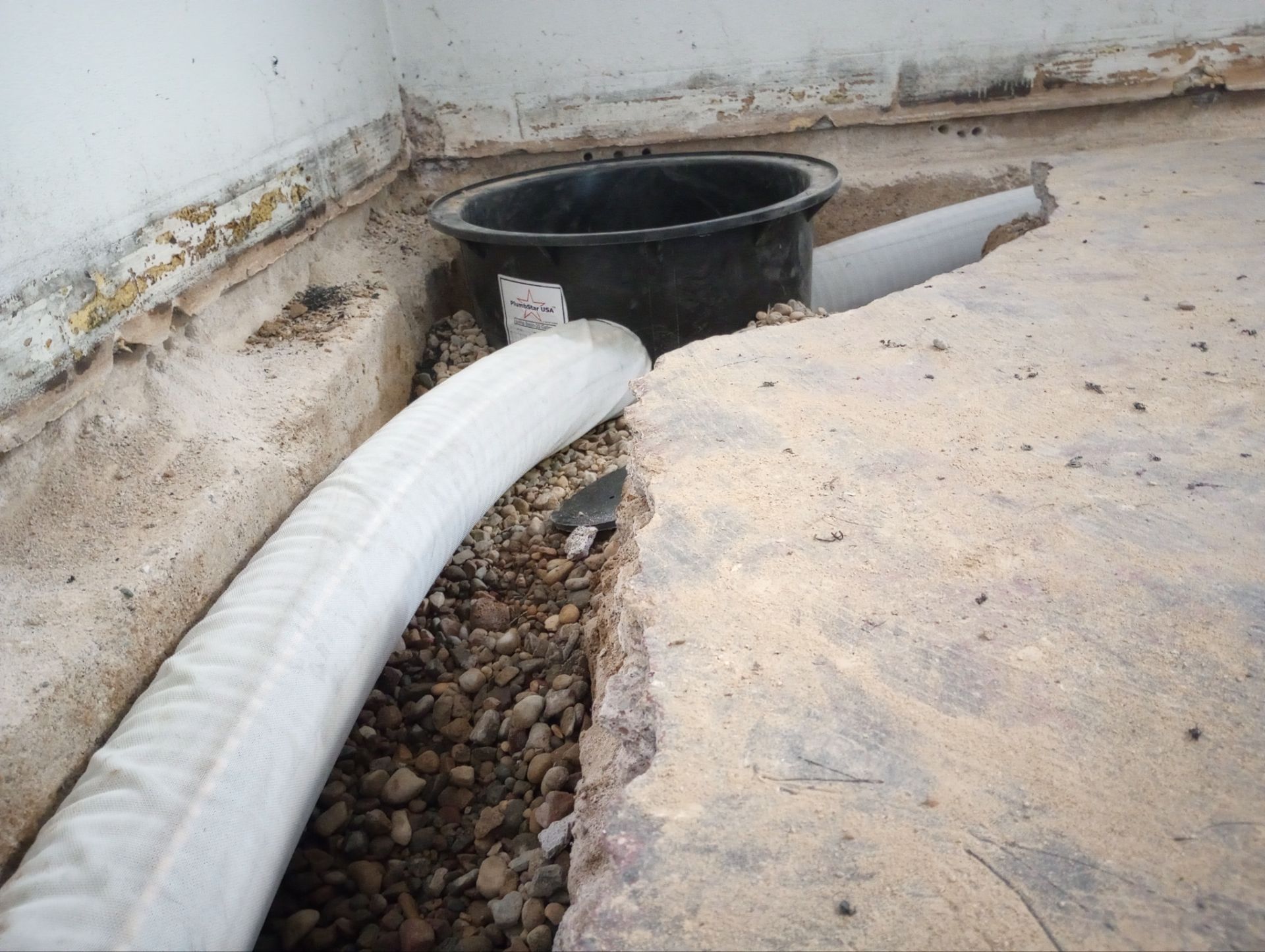 South Minneapolis Drain Tile by Waterproofing Northeast