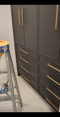 High-End cabinet finishing specialty finishes