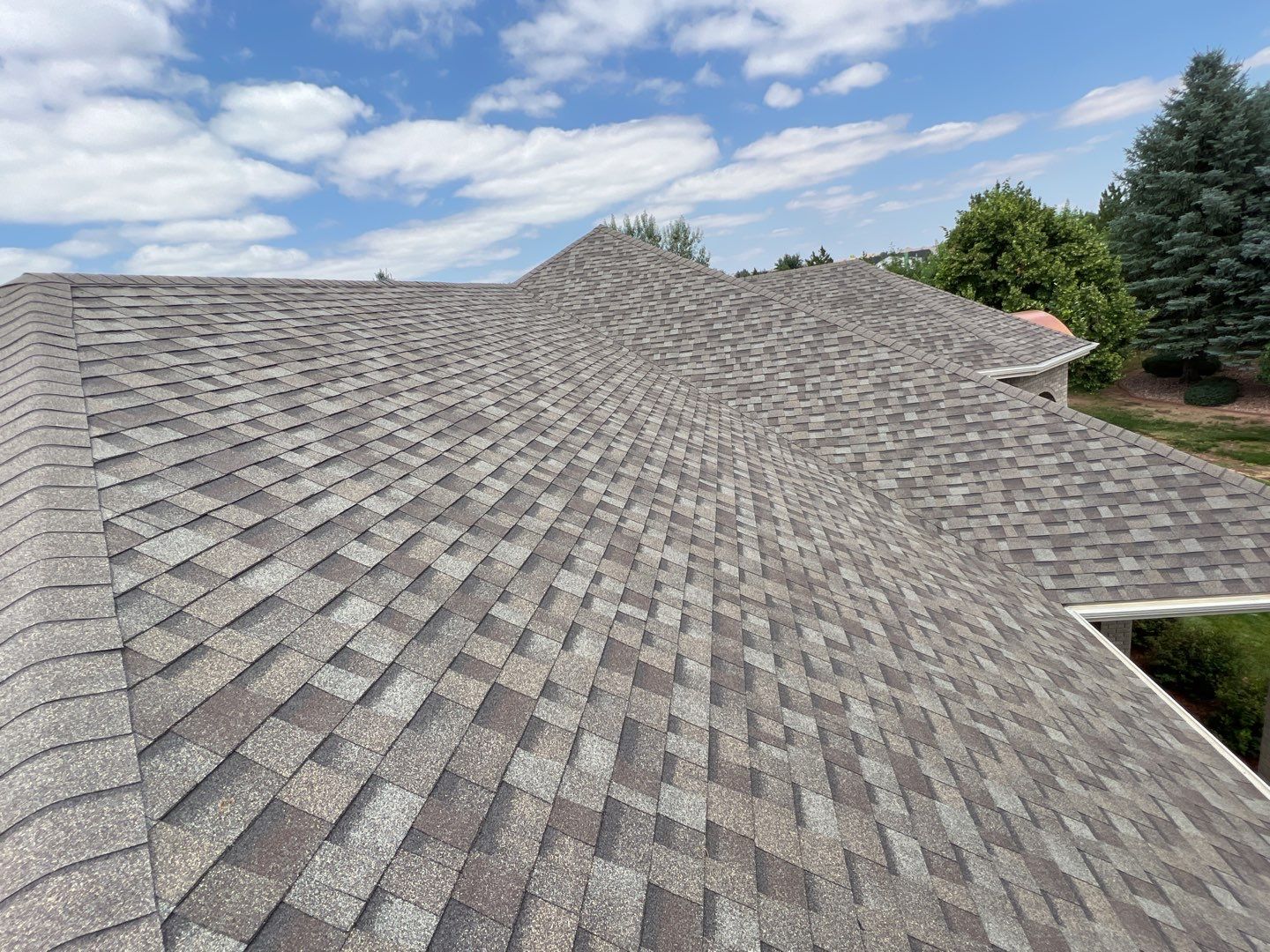 Residential Roofing Installation using Owens Corning TruDefinition - Driftwood  by A to Z Roofing