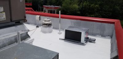 Commercial Roofing Installation using Roof Replacement