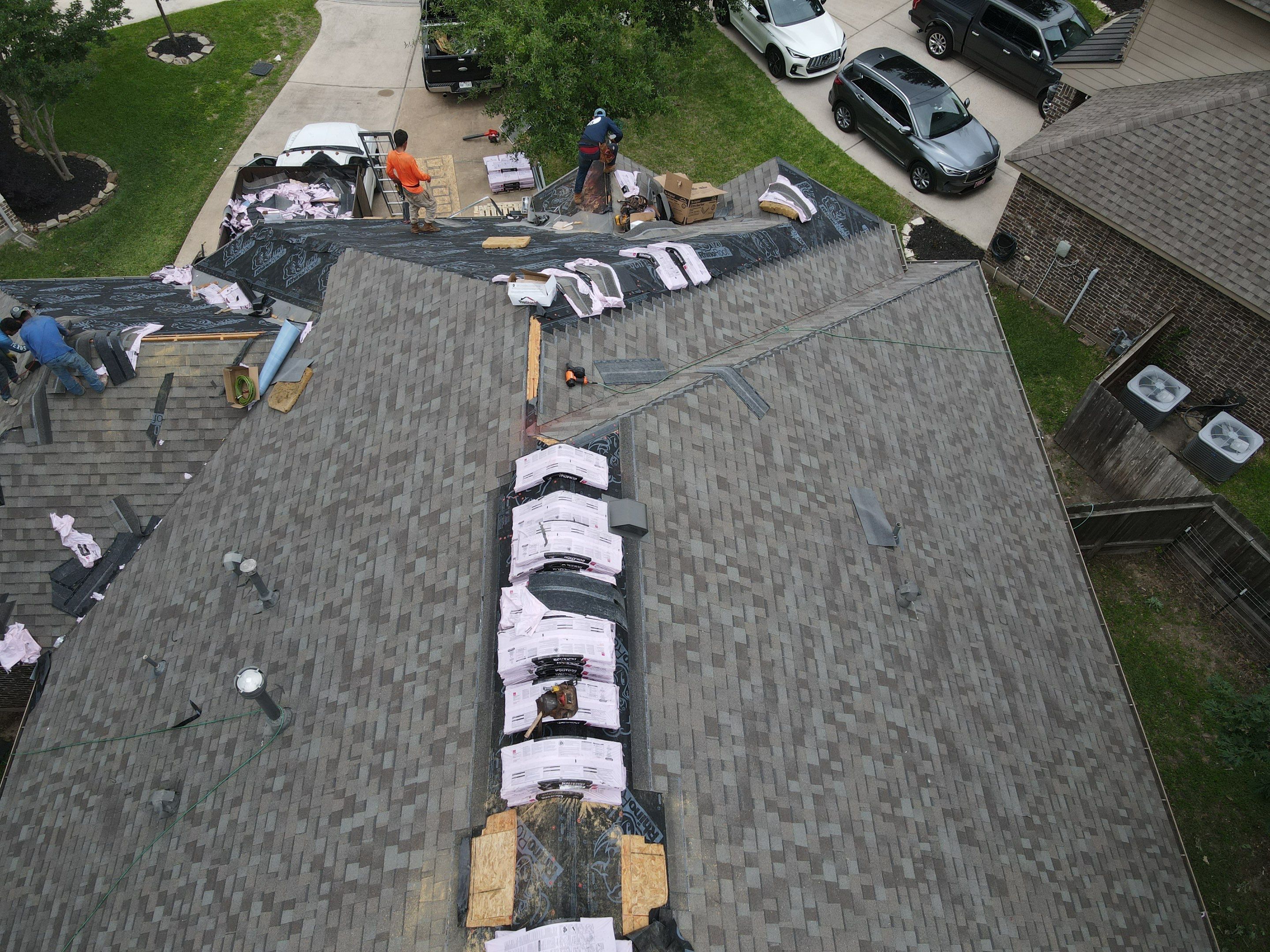 Residential Roofing Installation using Owen's Corning Duration by Roof Concepts Construction