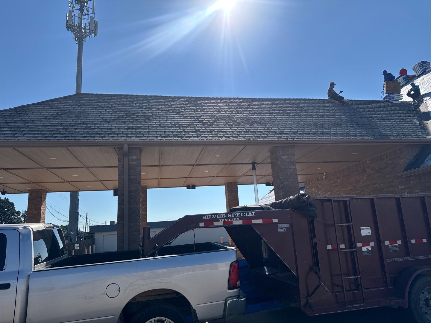 Bank Reroof by Castillo Roofing