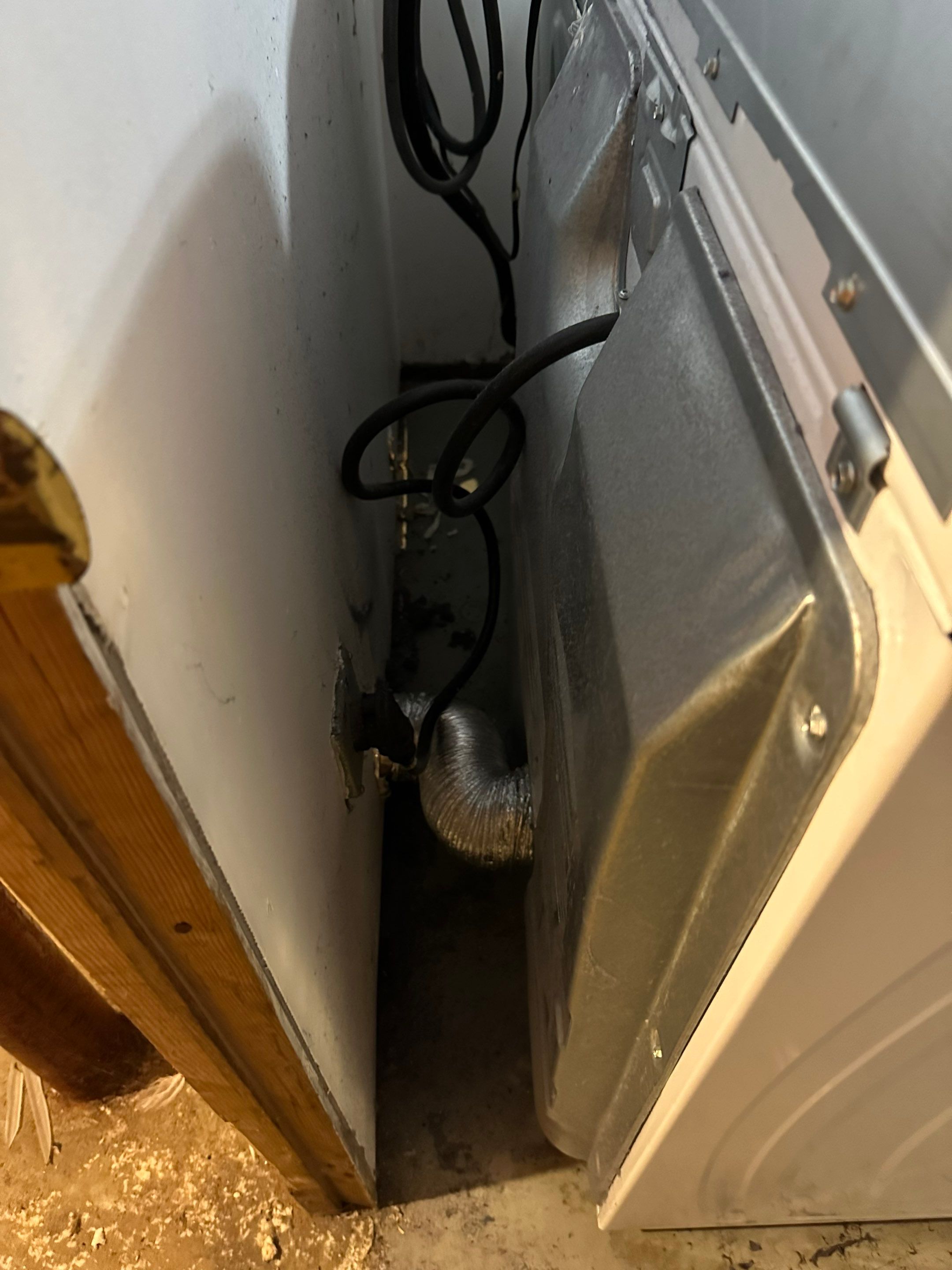 Dryer Vent Replacement in a multifamily by TMS Services
