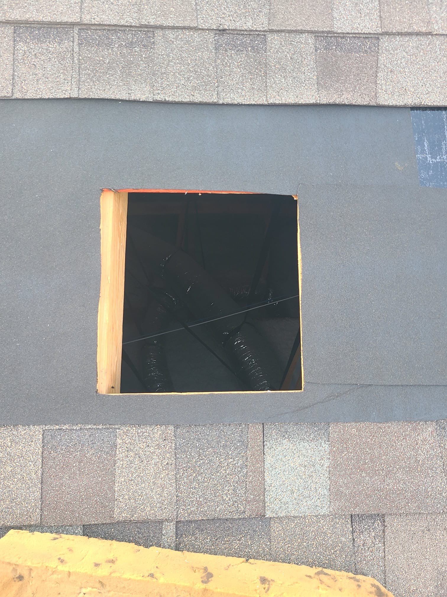 Hail Damage using Owen's Corning Duration (Lifetime) Shingles by Roof Repair Services LLC