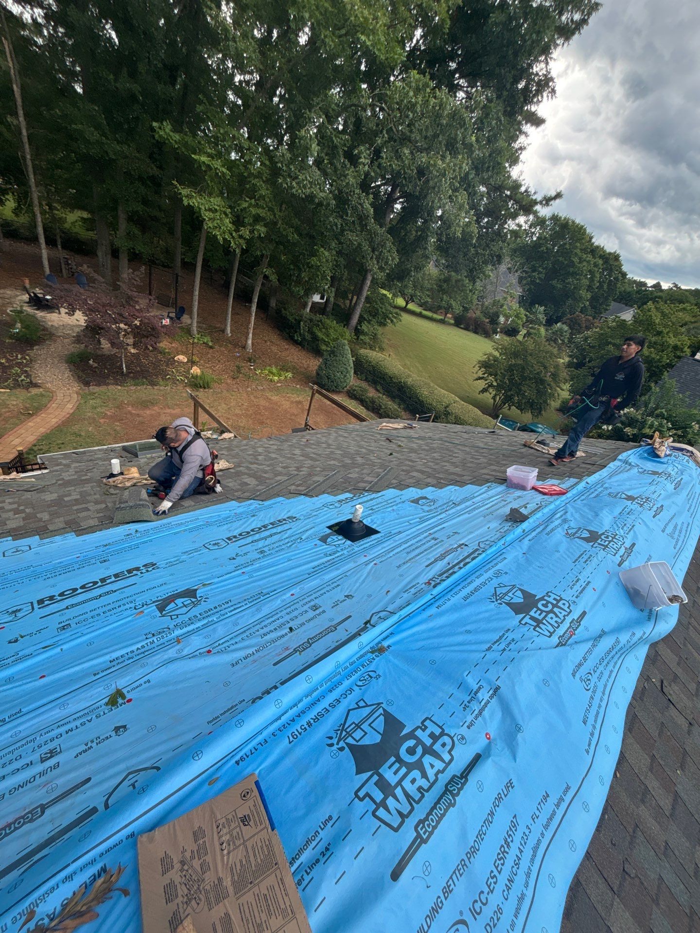 Architectural Asphalt Shingle Roof Replacement in Anderson, SC by Roofers LLC