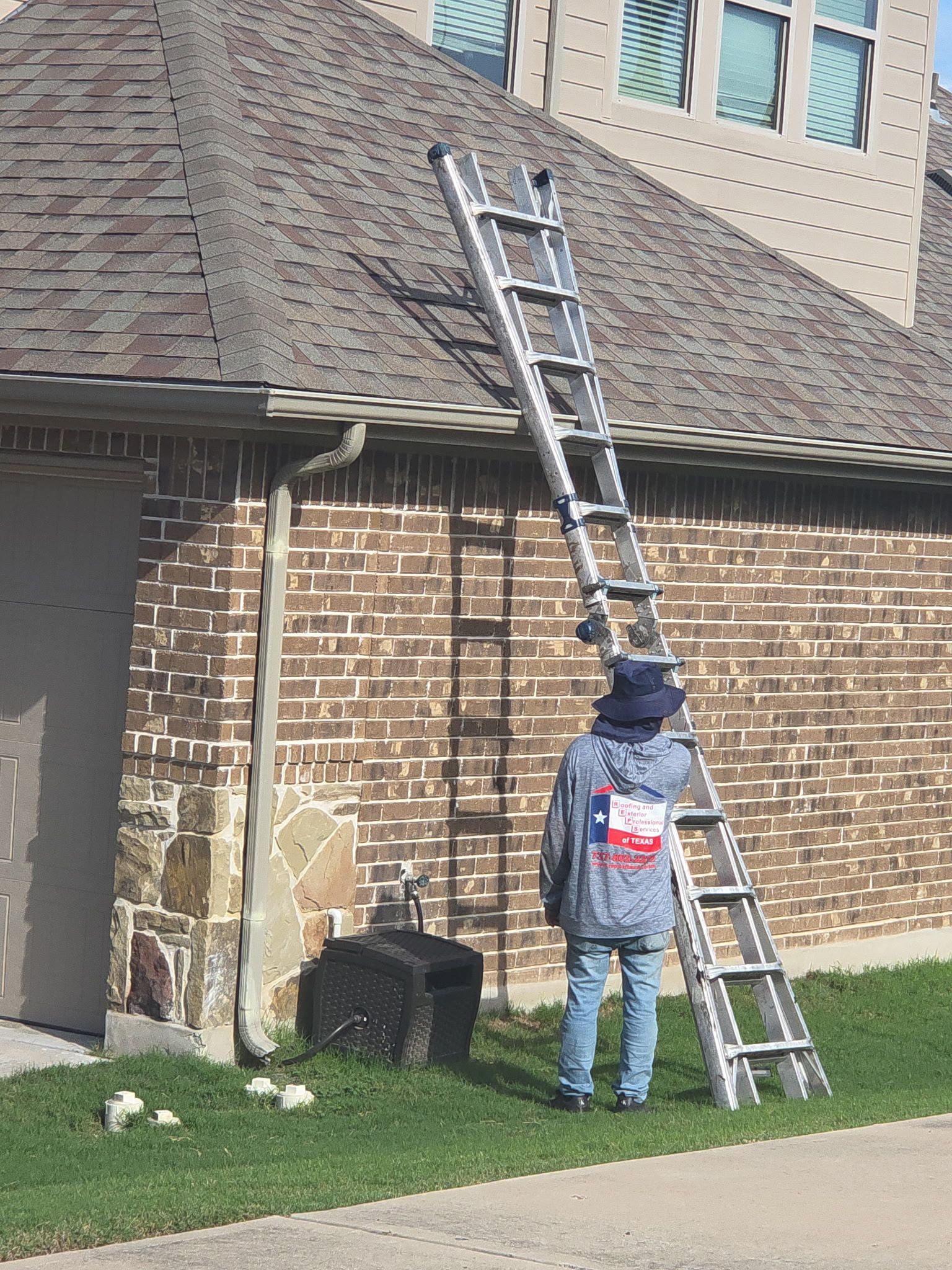 Big repairs on a big house (Spicewood) by REPS OF TEXAS
