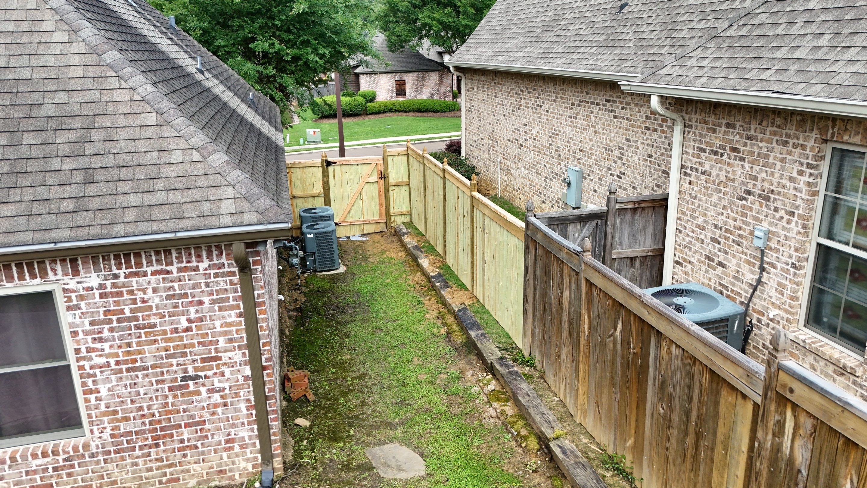 6' Treated Pine Good Neighbor 4x4 Posts by Roberson Construction LLC