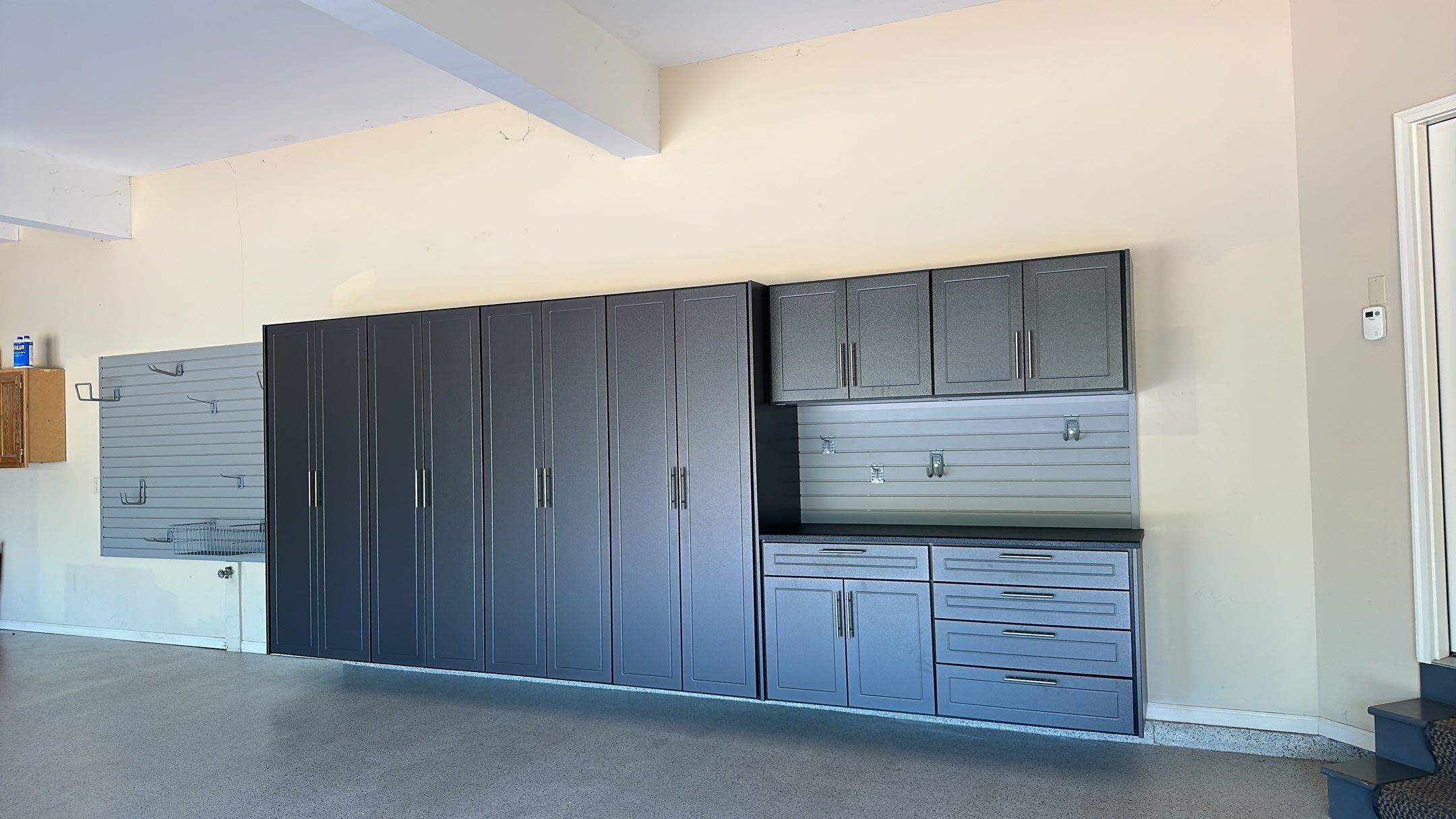 Tom D. transformed his garage with cabinets by Banner Garage