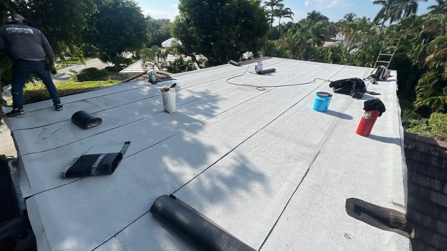 Gatehouse Rd., Sea Ranch Lakes, FL (Skylight Repair) by G&J Roofing 