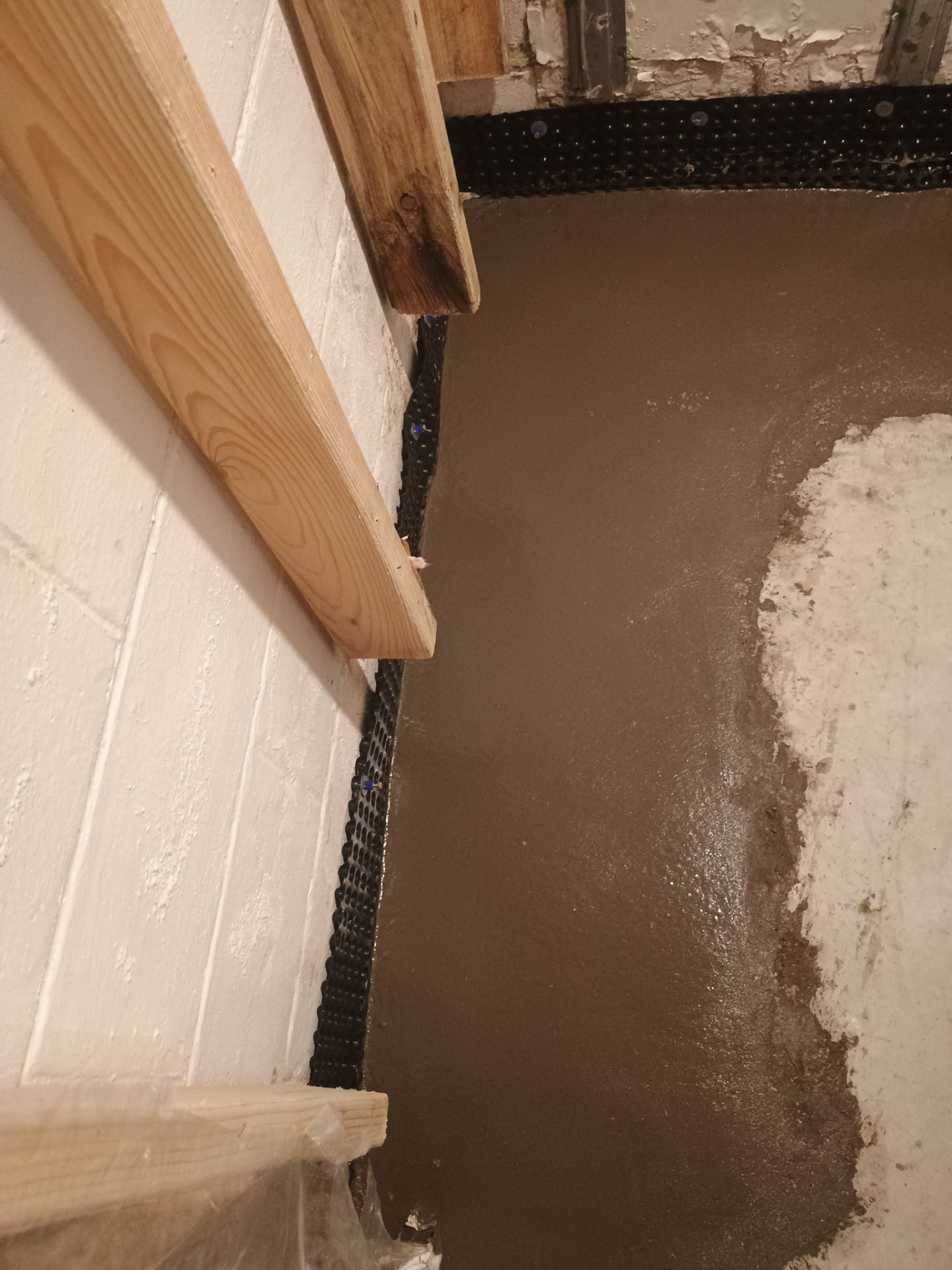 Interior Drain Tile Waterproofing in Columbia Heights, MN by Waterproofing Northeast