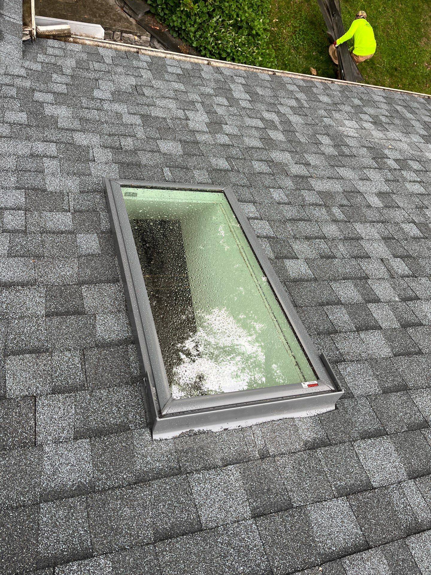 Oakton: Roof Replacement With CertainTeed Landmark Designer Shingles in Pewter by RM Banning, Inc.