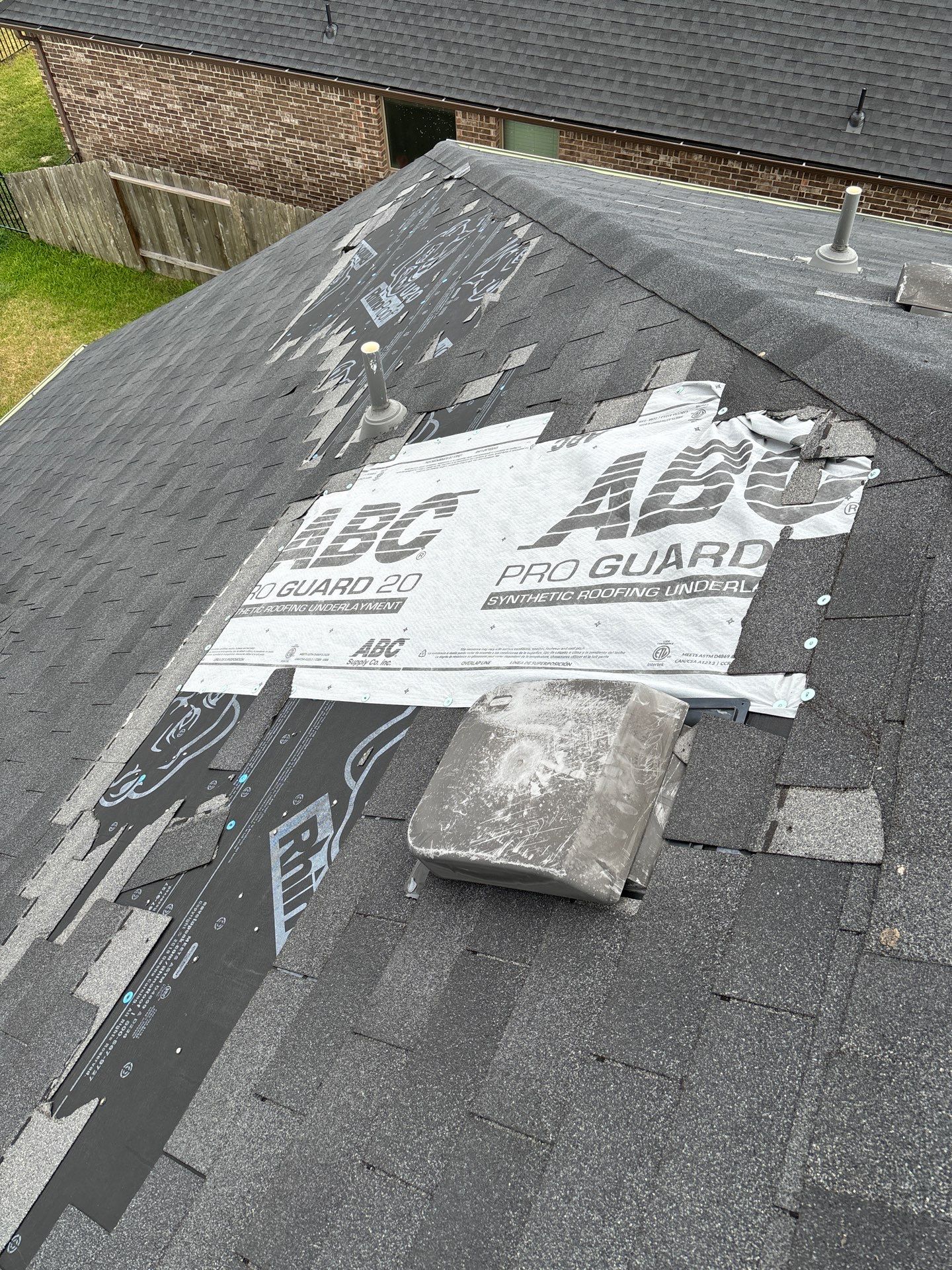 Residential Roofing Repair using Owen's Corning Duration (Lifetime) Shingles by Roof Repair Company