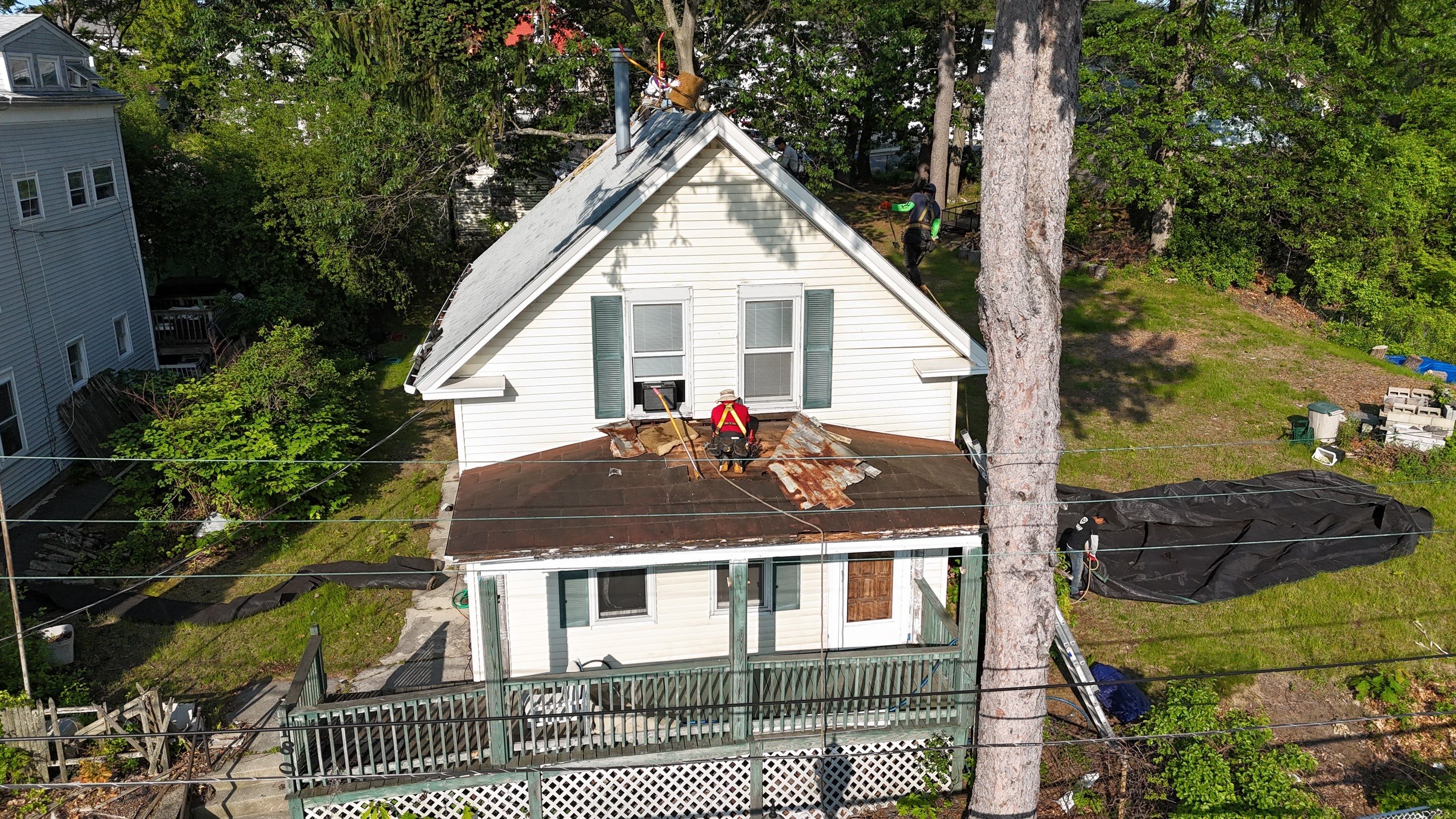 Roof Replacement & Fascia Upgrade Methuen, MA by Mighty Dog Roofing of Greater Middlesex County