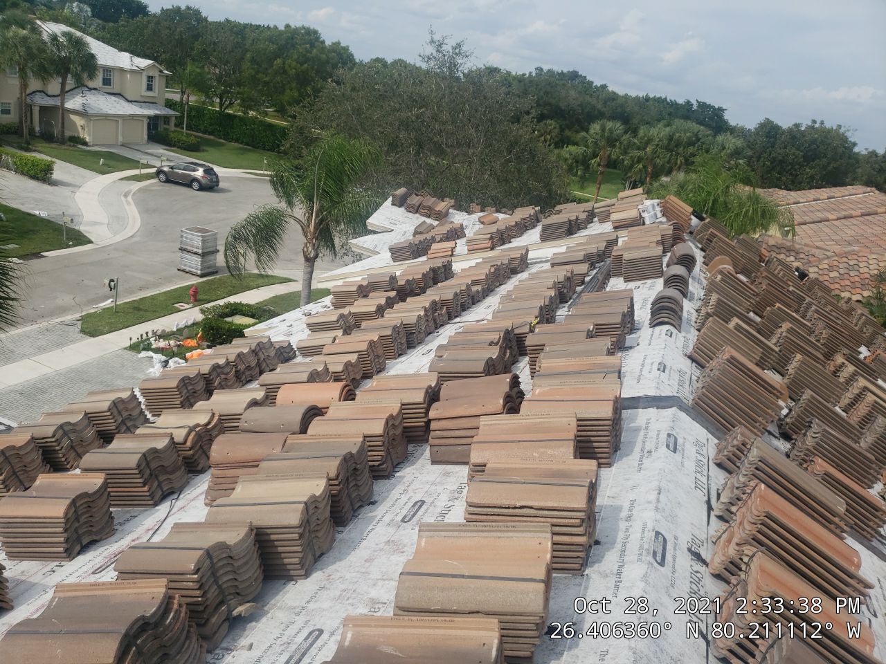 Residential Roofing Installation using Eagle Roofing Tile by BLUES BROTHERS ROOFING