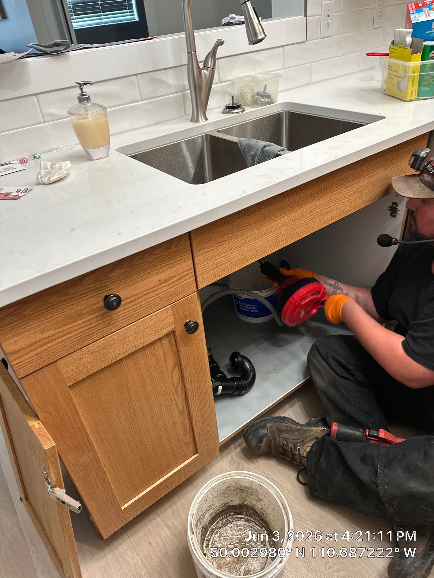 Multi-Story Condo Drain Line Cleaning and Stack Flushing in Medicine Hat by Septic Medic Inc.