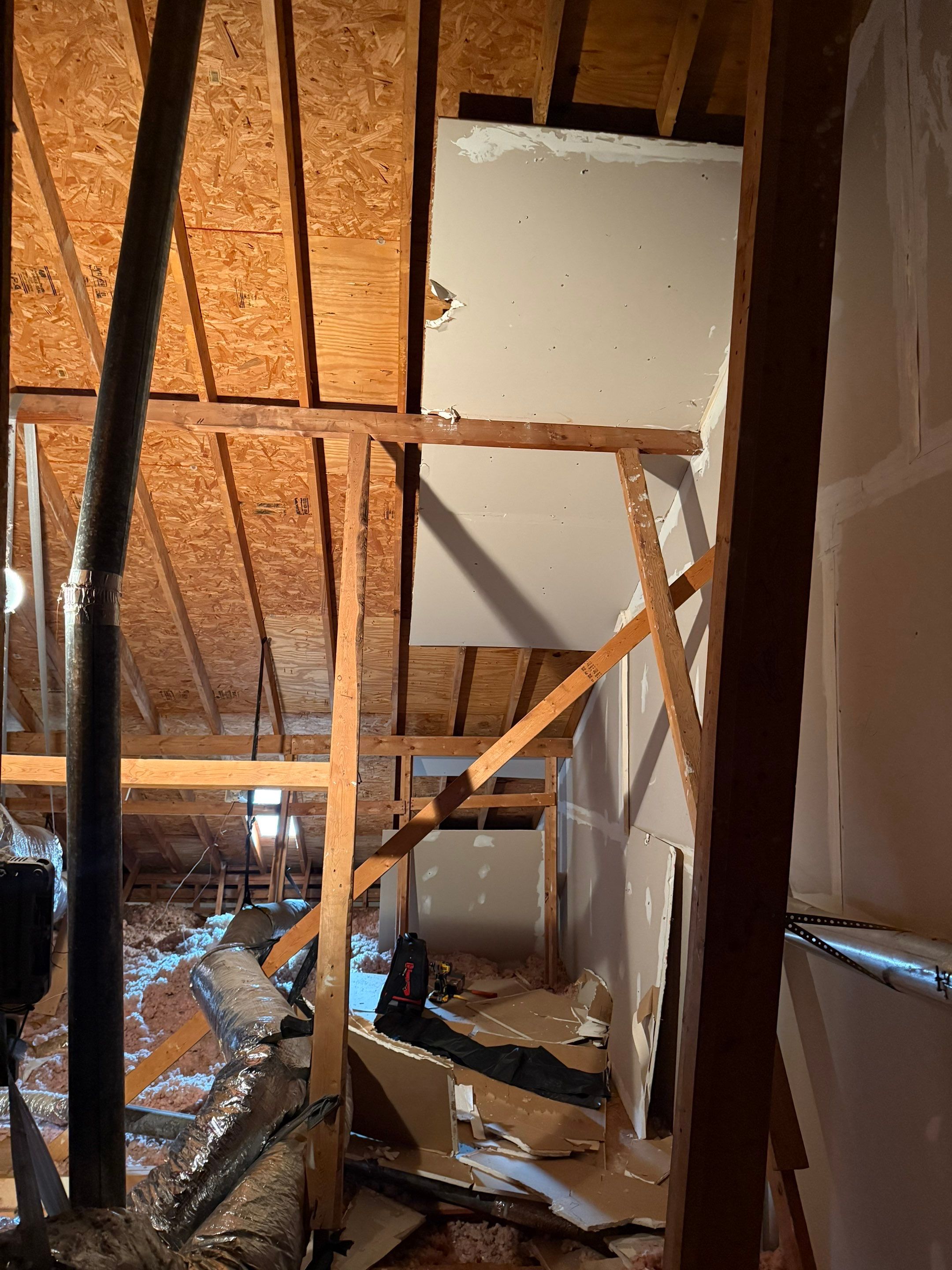Attic Firewall Construction- Atlanta by PGP Surface Solutions, LLC