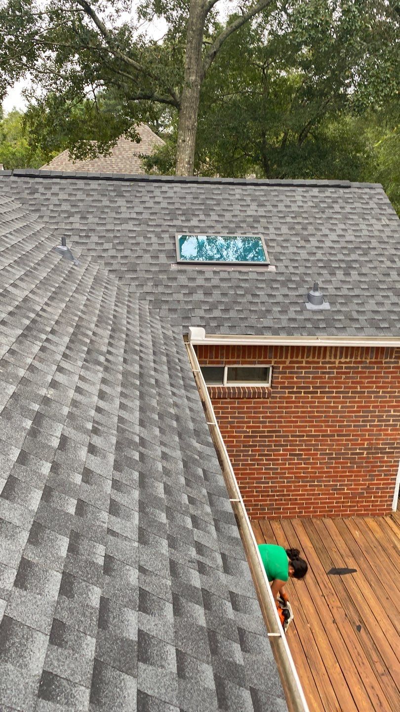 Residential Roofing Installation using Roof Replacement by American Roofing & Construction LLC