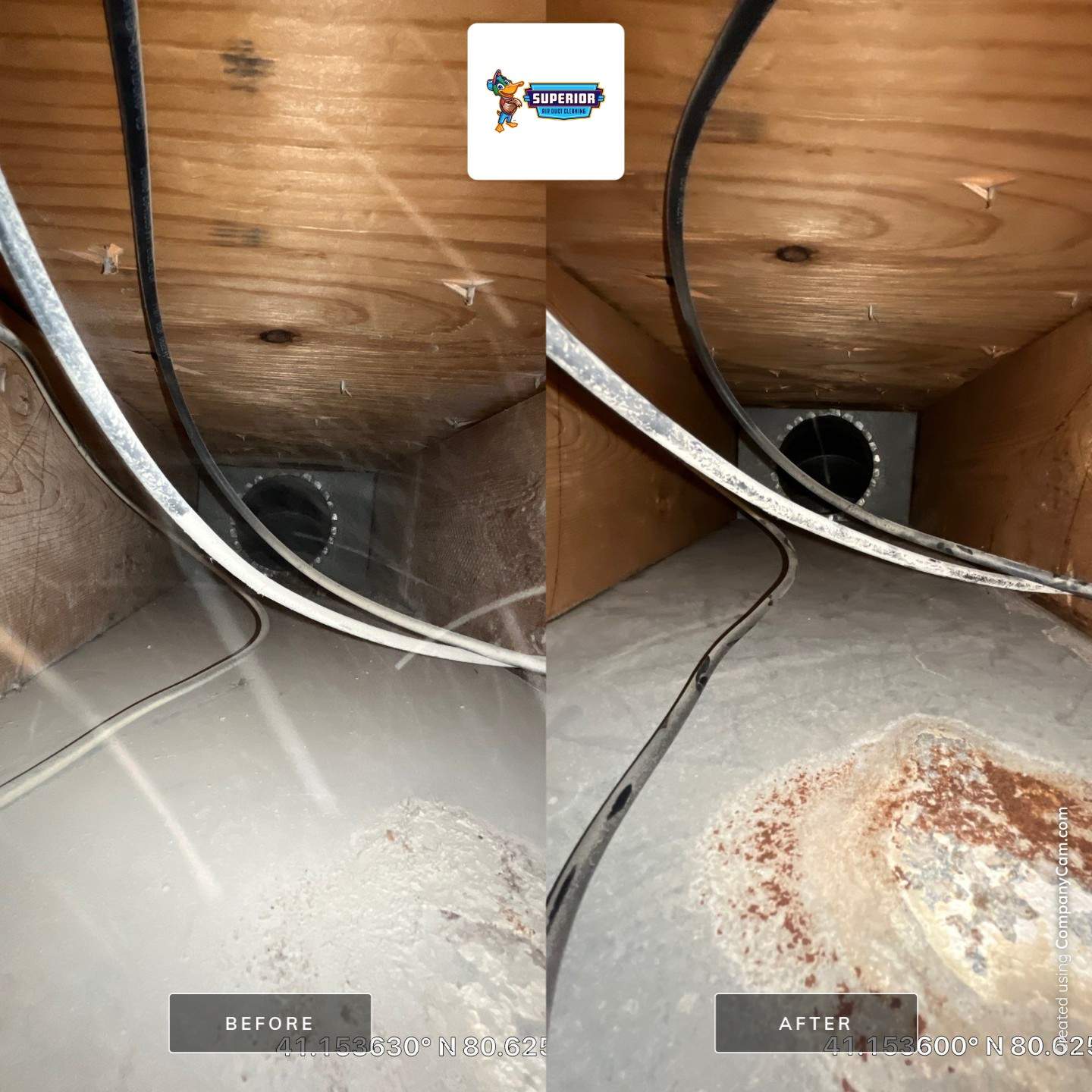 Air Duct Cleaning With a Vacuum Truck in Youngstown, OH by Superior Air Duct Cleaning