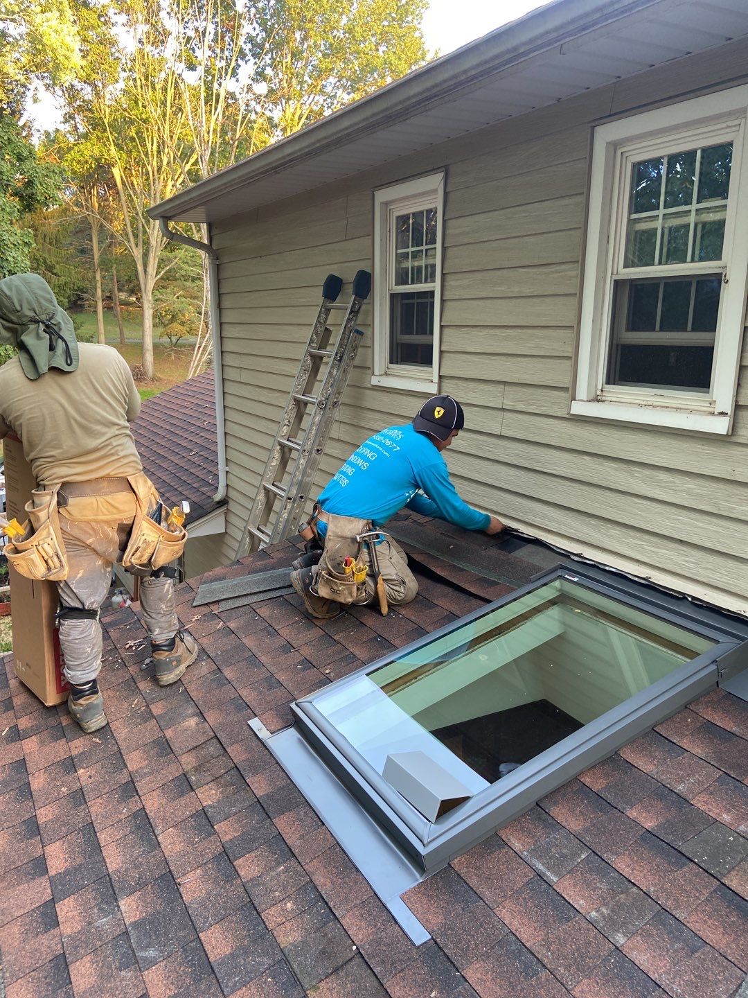 Skylight Installation and Roof Repair by Morris Renovations Inc
