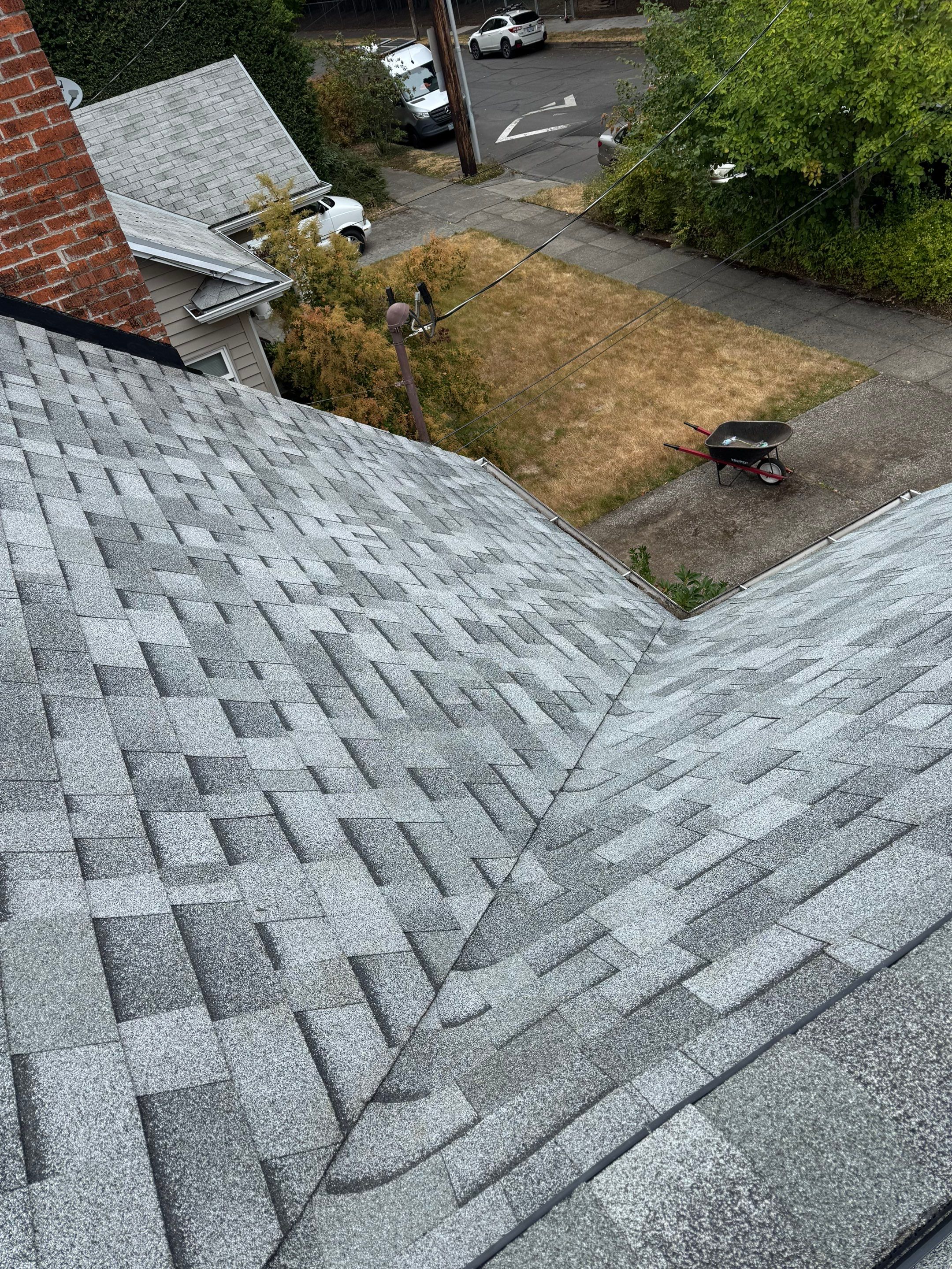 Project in Portland by Tom Leach Roofing