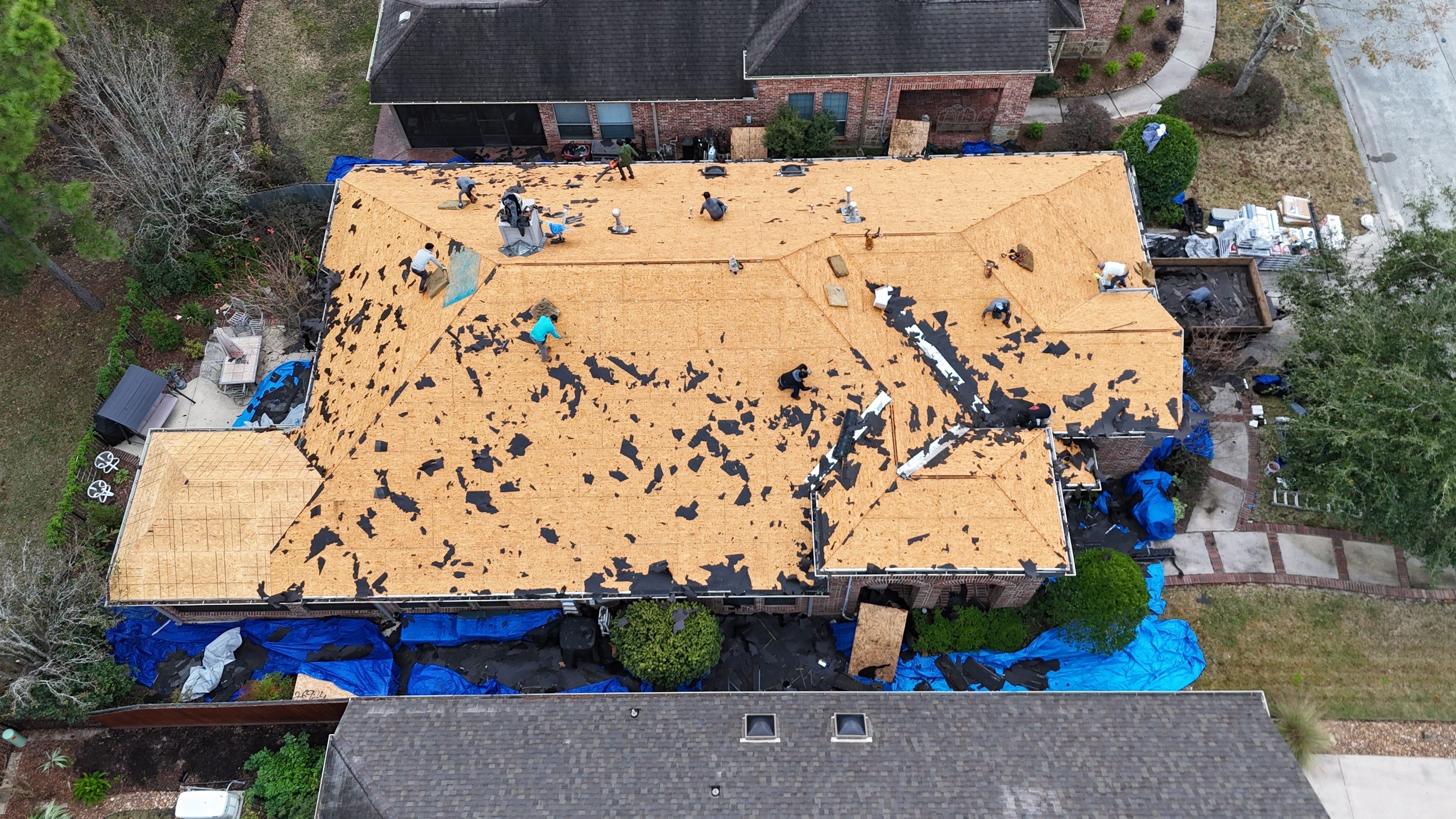 Kingwood Roof Installation using Atlas Pinnacle Pristine by Modern BYLT Roofing & Construction