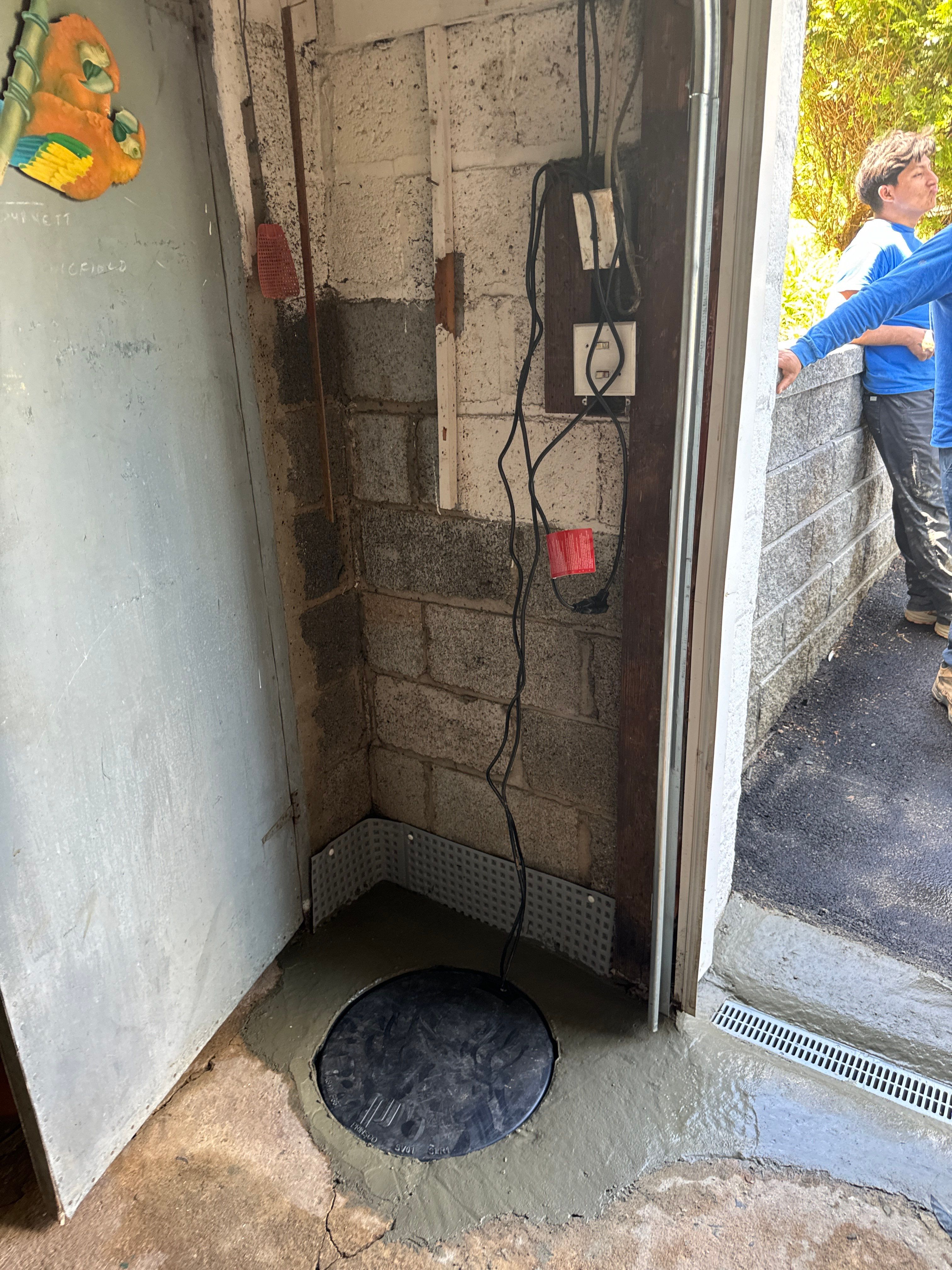 Interior French Drain West Orange NJ by Pure Service Pro, LLC 