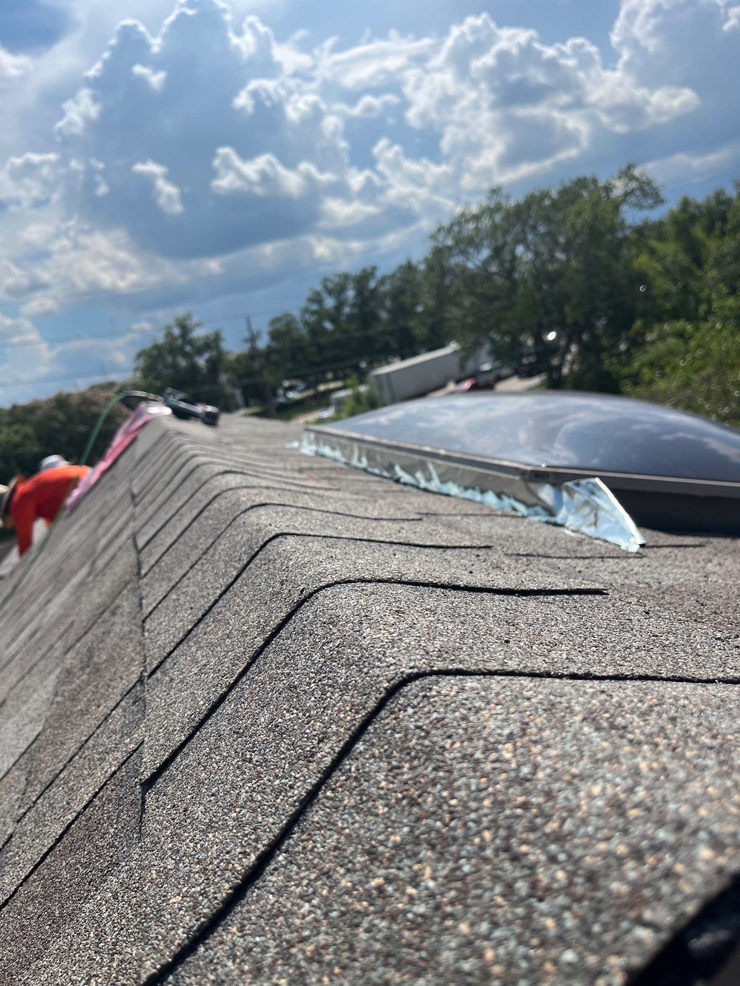 Residential Roofing Installation using Owen's Corning Duration (Lifetime) Shingles by Roof Repair Company