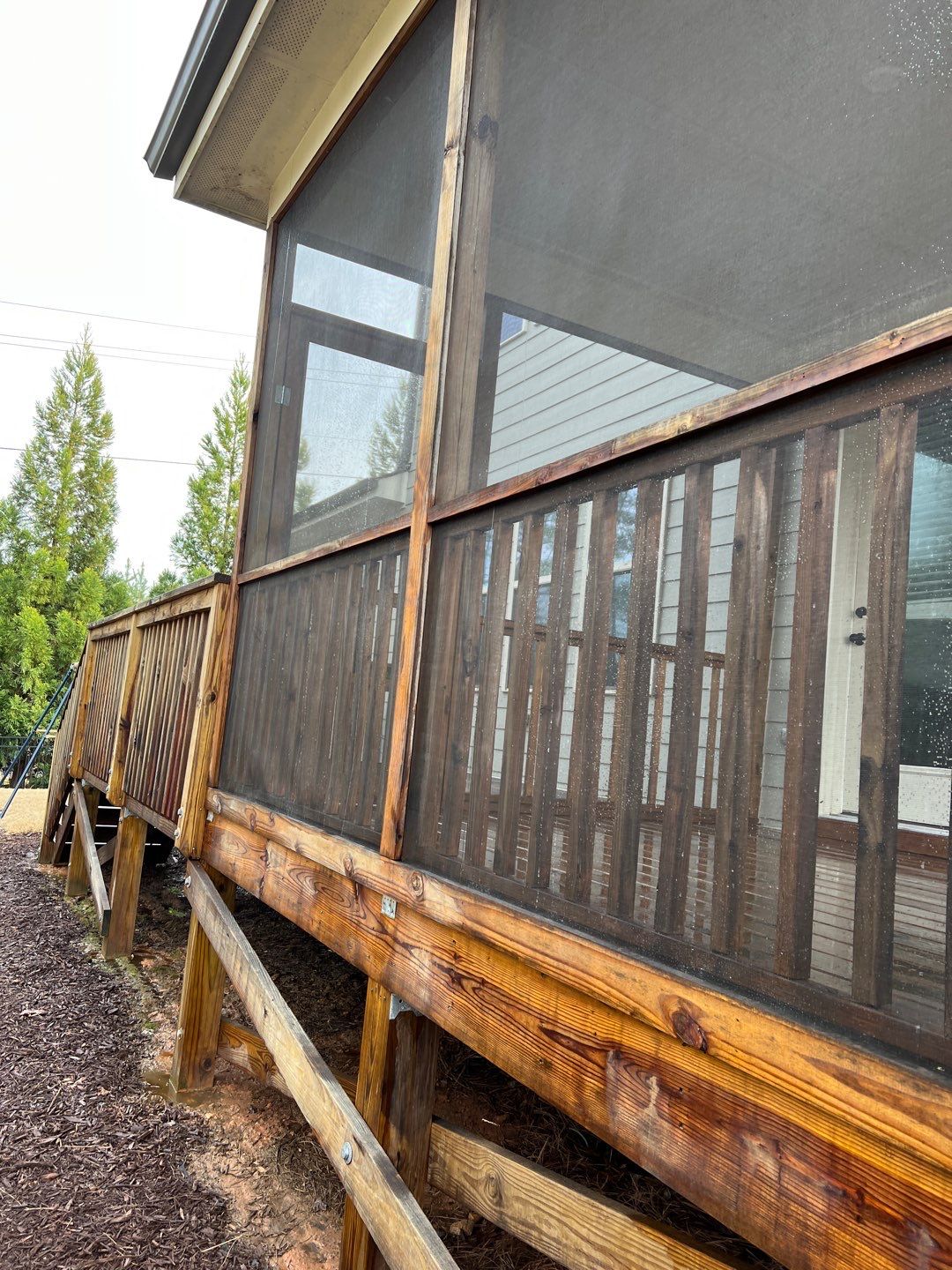 Weathered Deck using Wood Sealant by DuraSeal